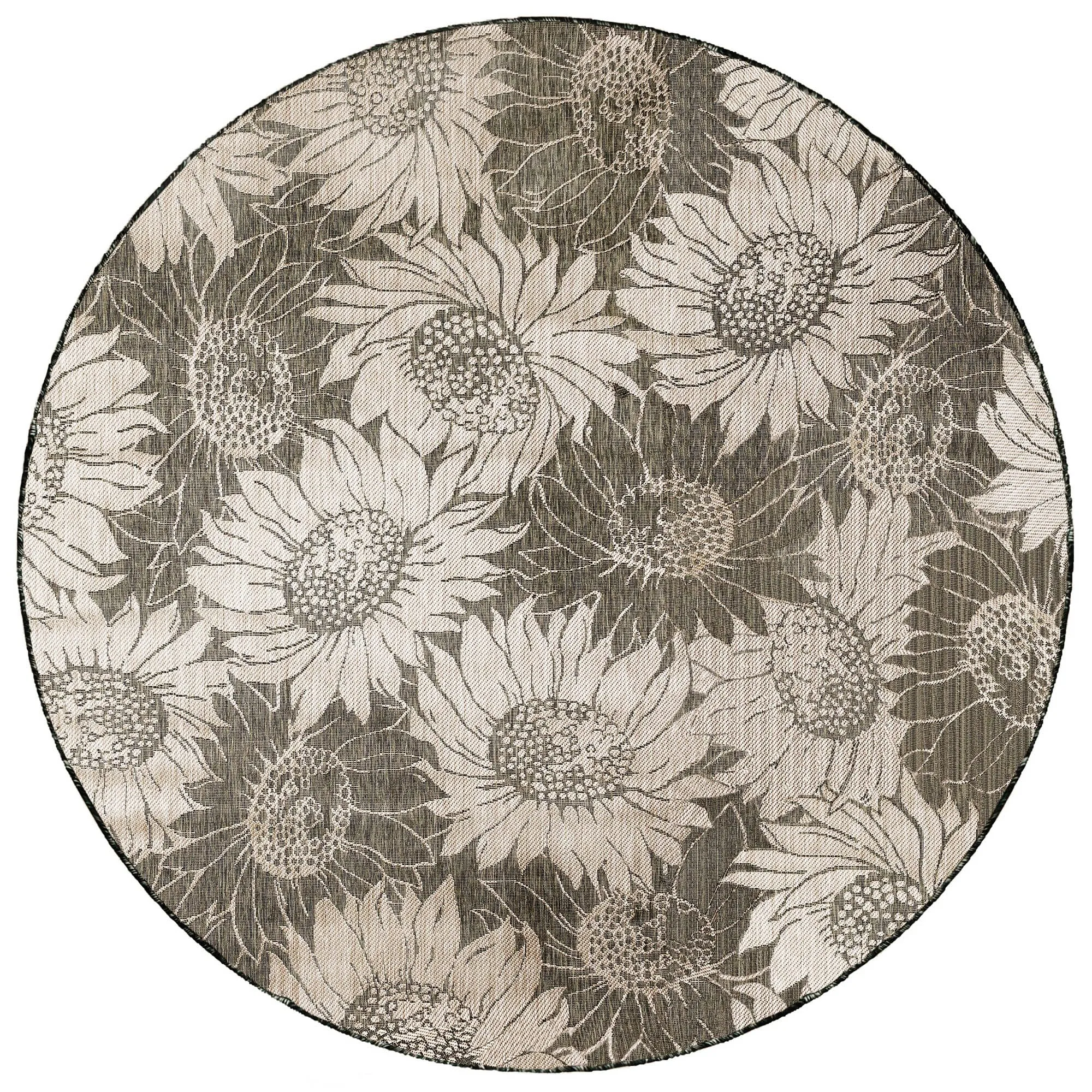 Liora Manne Carmel Sunflower Field Indoor/Outdoor Rug