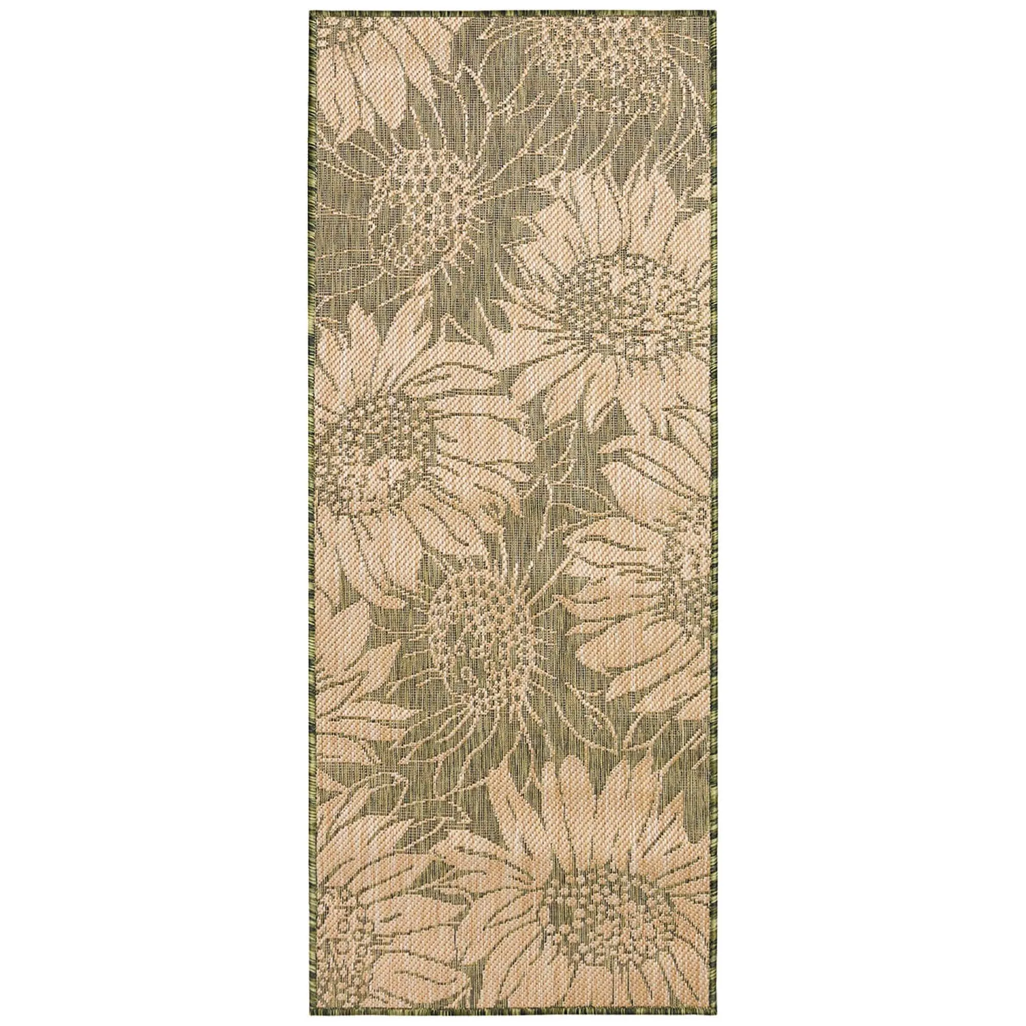 Liora Manne Carmel Sunflower Field Indoor/Outdoor Rug