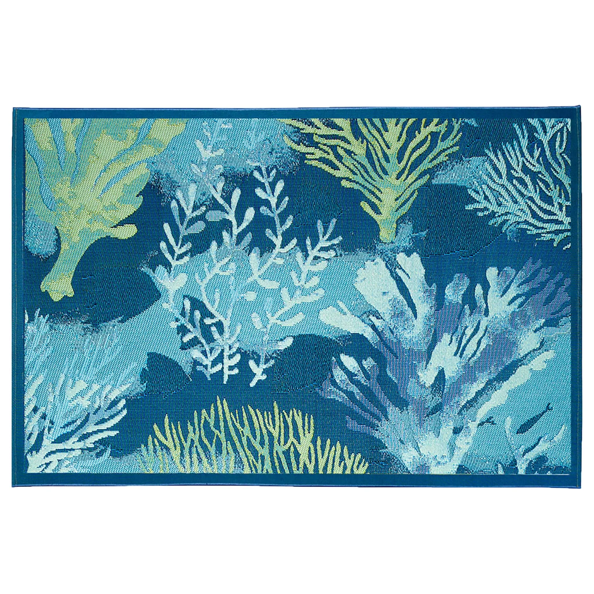 Liora Manne Esencia Coral Garden Indoor/Outdoor Mat