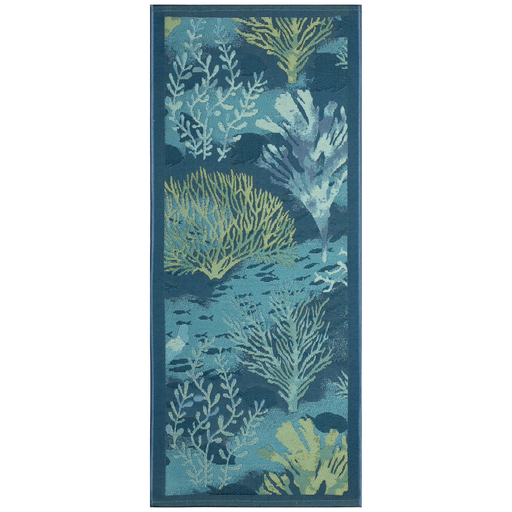 Liora Manne Esencia Coral Garden Indoor/Outdoor Mat