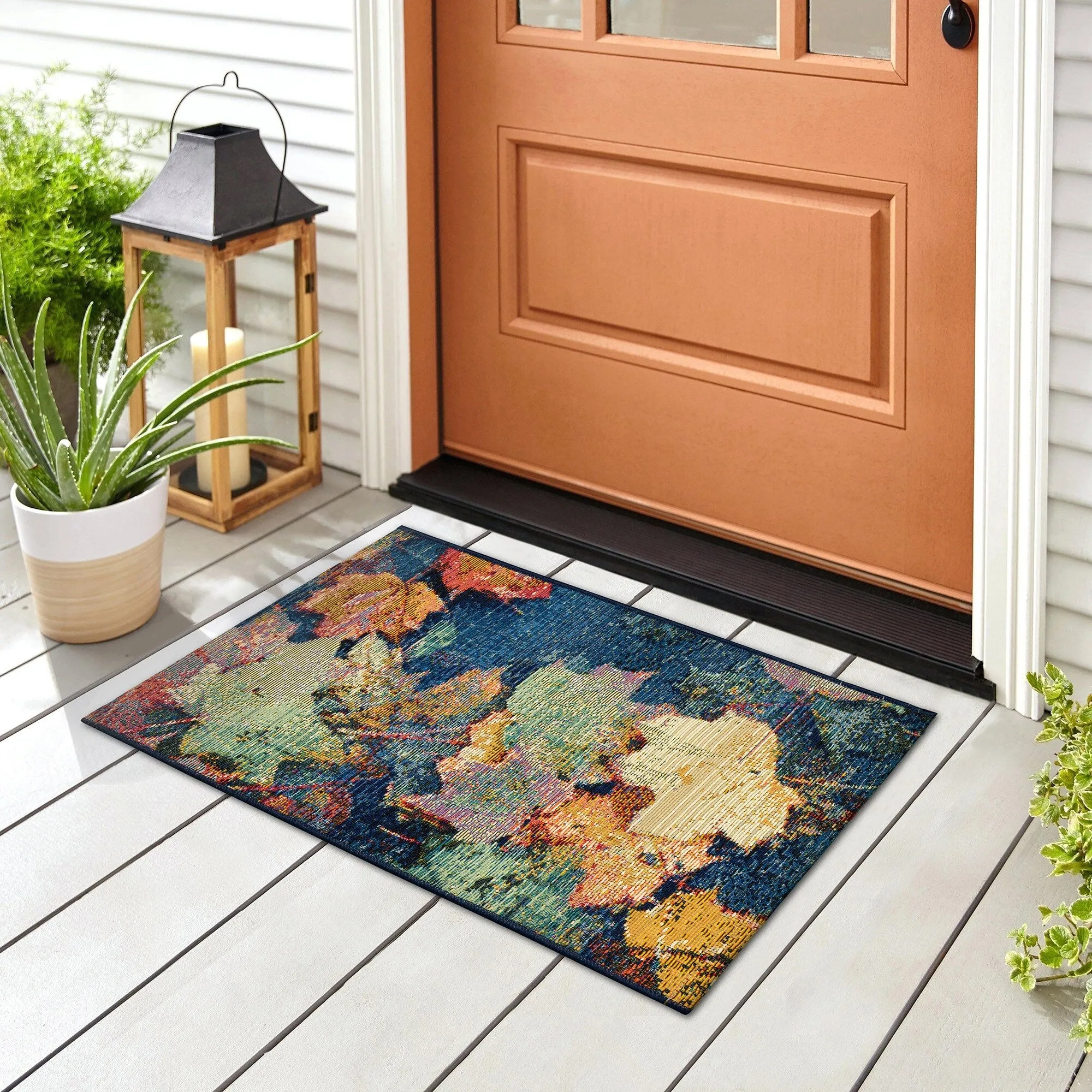 Liora Manne Esencia Fall In Love Indoor/Outdoor Mat