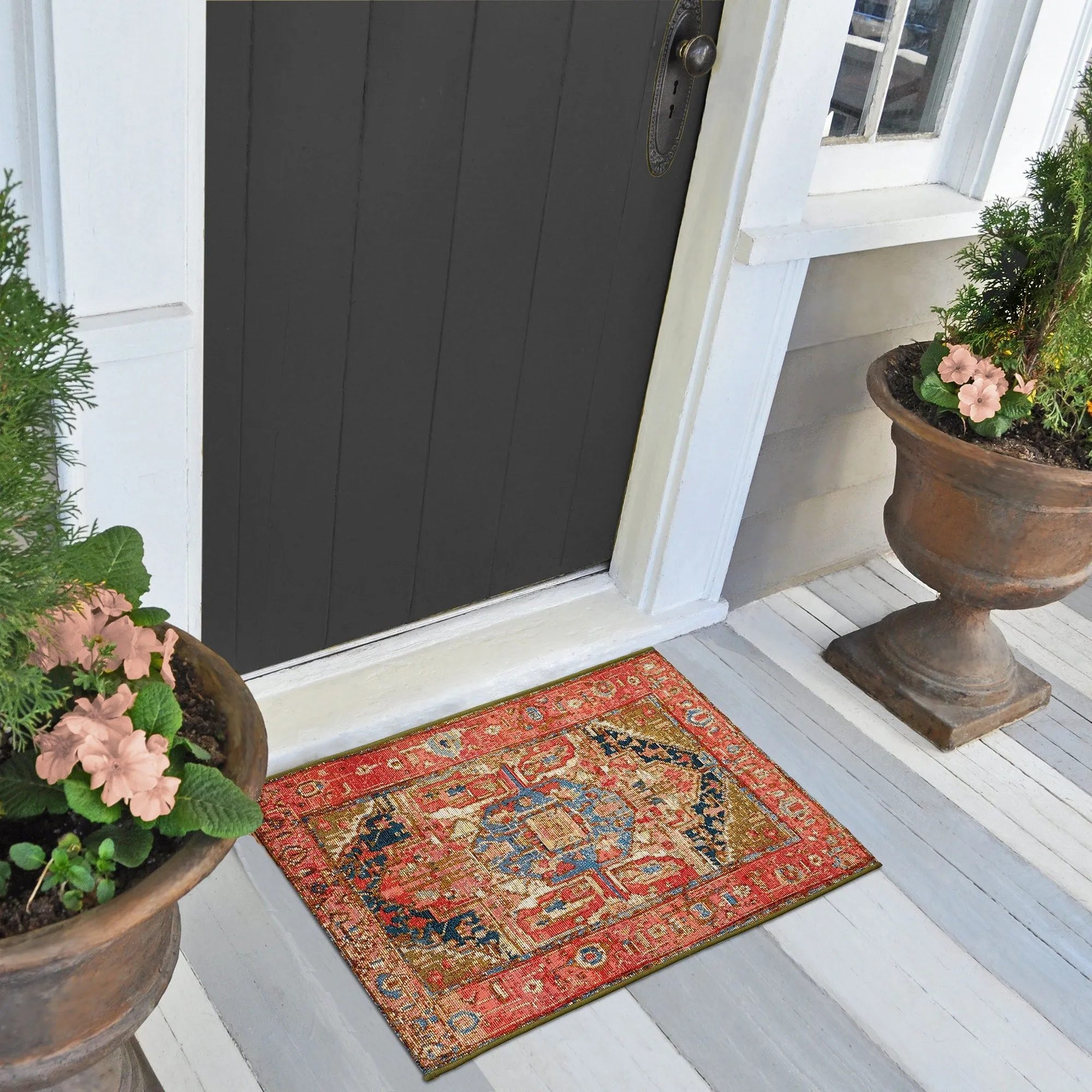 Liora Manne Esencia Heriz Indoor/Outdoor Mat