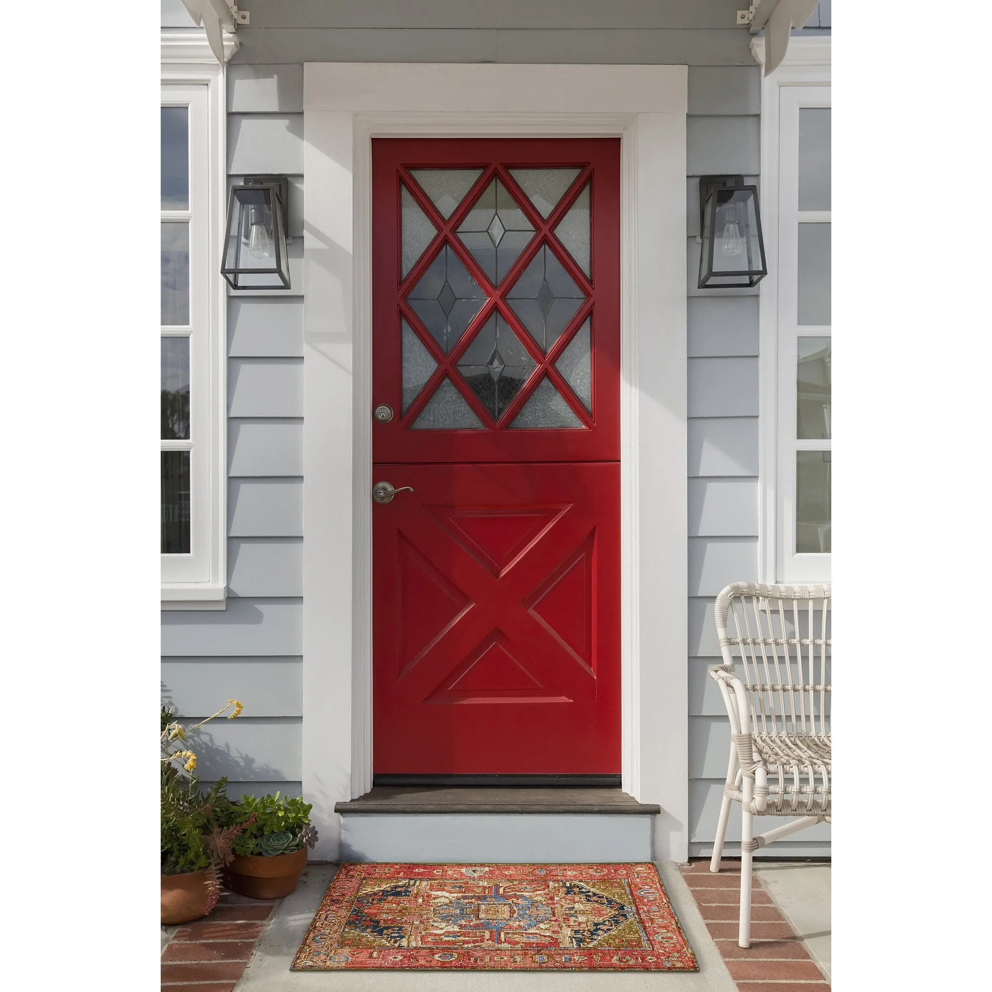 Liora Manne Esencia Heriz Indoor/Outdoor Mat