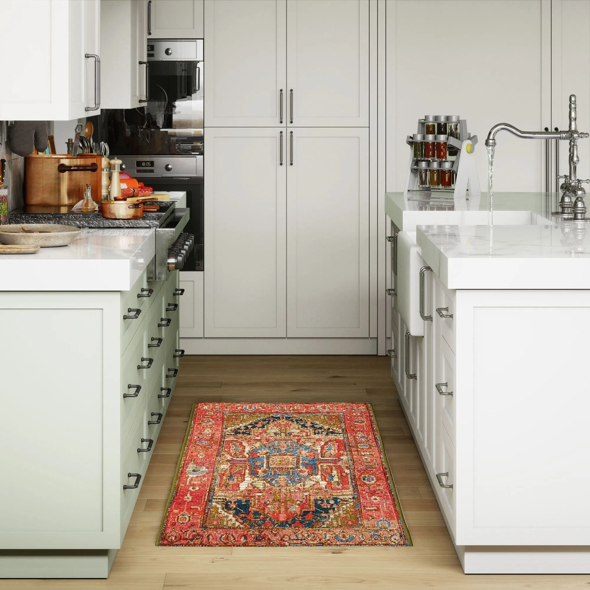 Liora Manne Esencia Heriz Indoor/Outdoor Mat