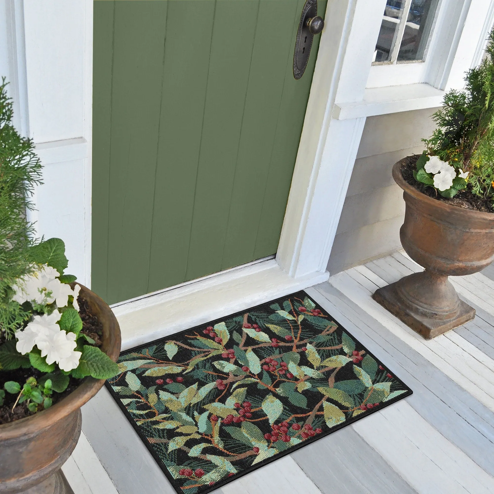 Liora Manne Esencia Holly Field Indoor/Outdoor Mat