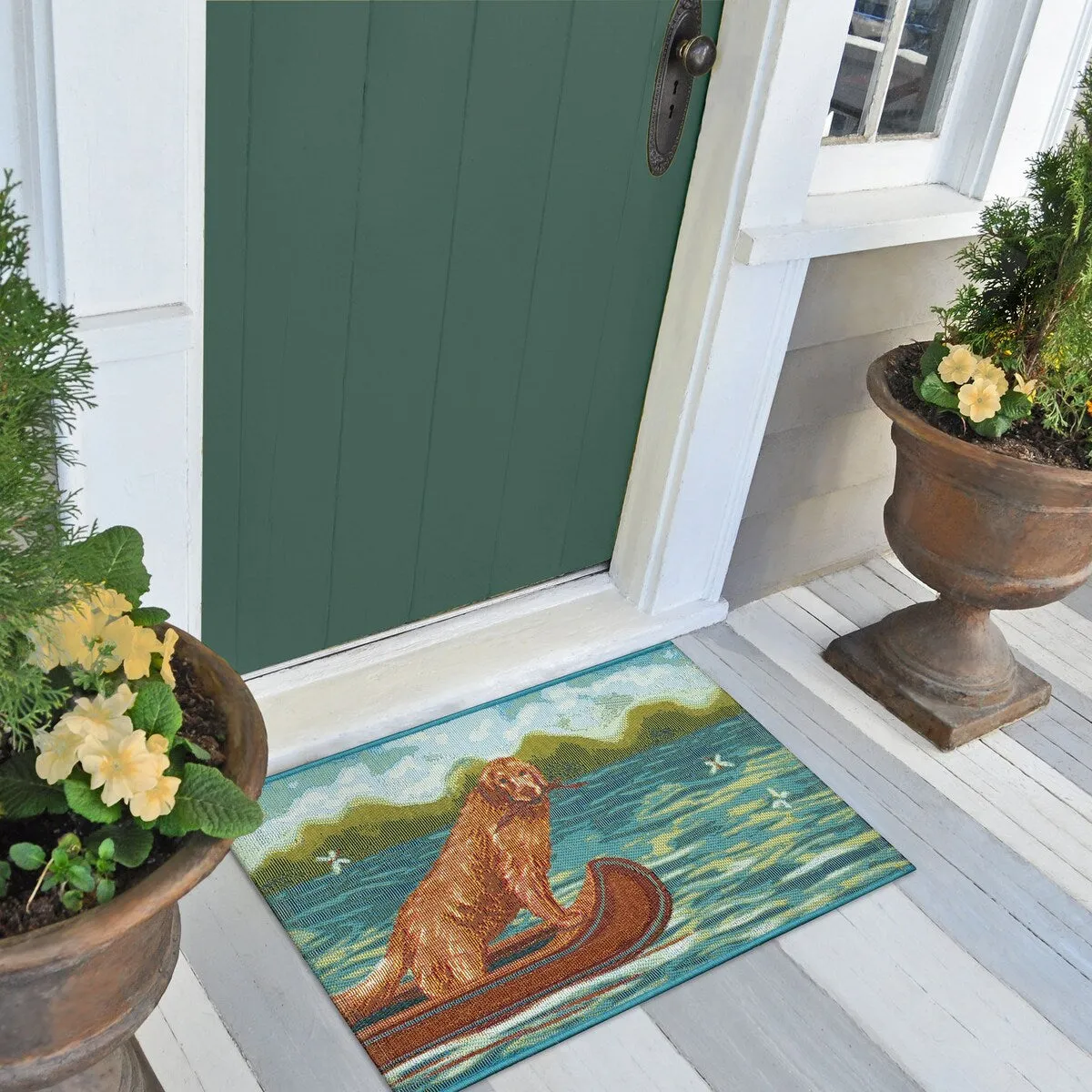Liora Manne Esencia Lake Dog Indoor/Outdoor Mat