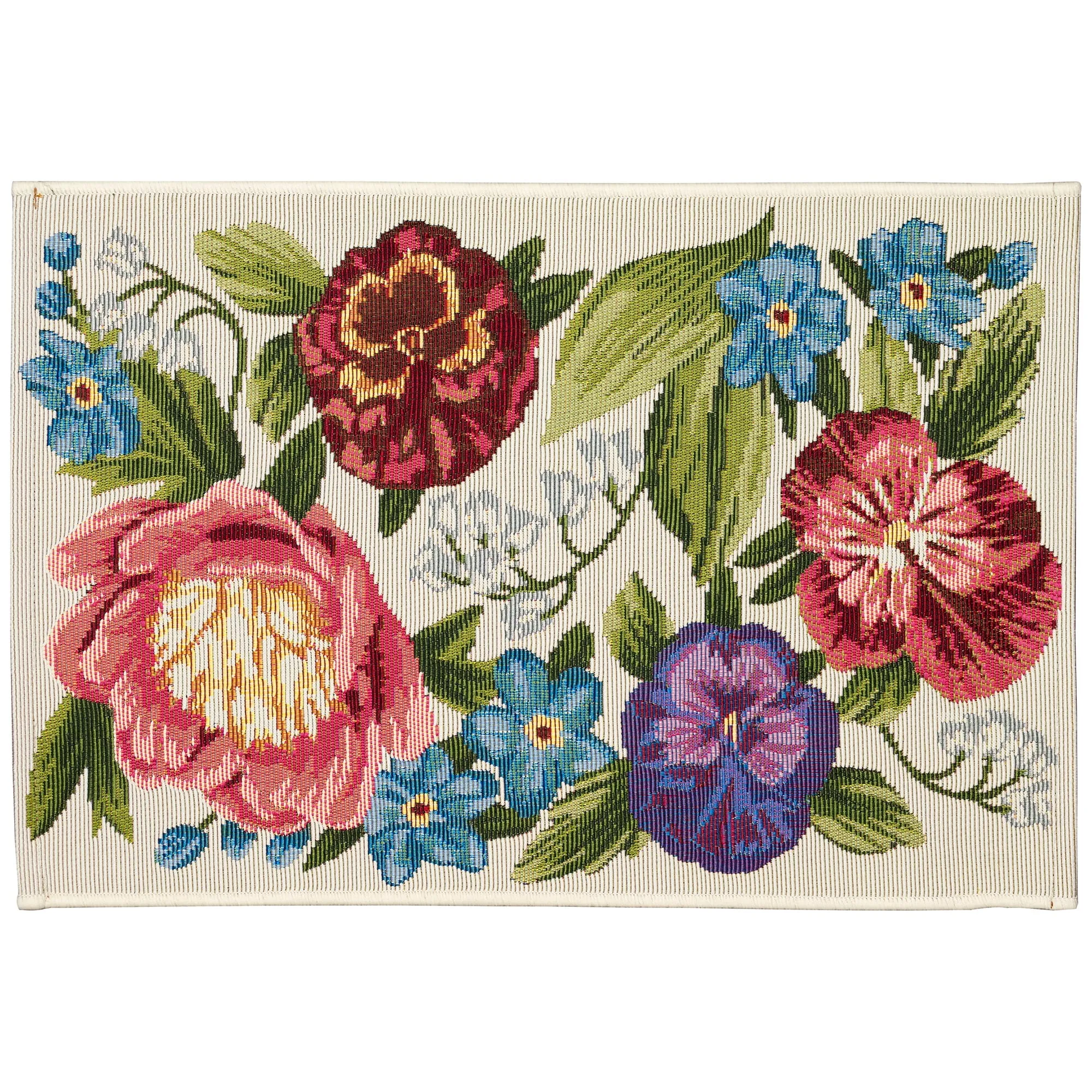 Liora Manne Esencia Secret Garden Indoor/Outdoor Mat