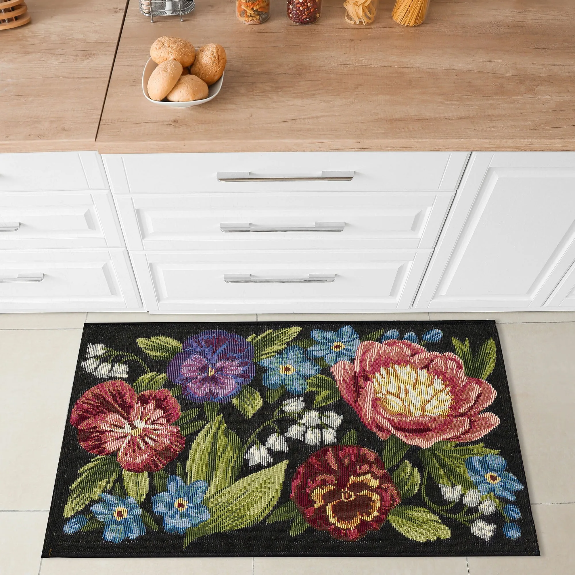 Liora Manne Esencia Secret Garden Indoor/Outdoor Mat