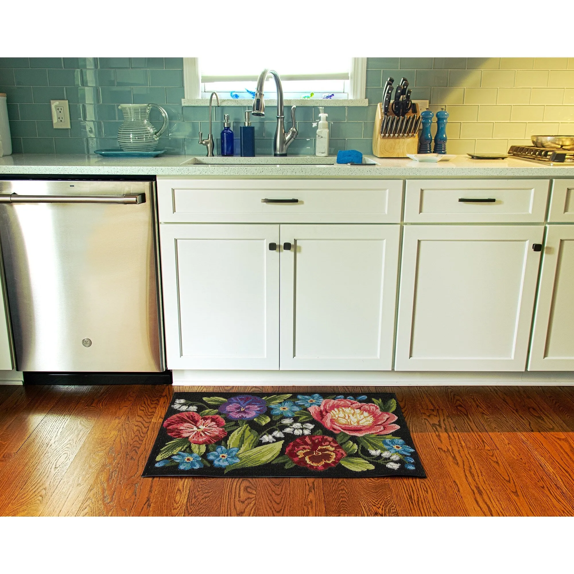 Liora Manne Esencia Secret Garden Indoor/Outdoor Mat