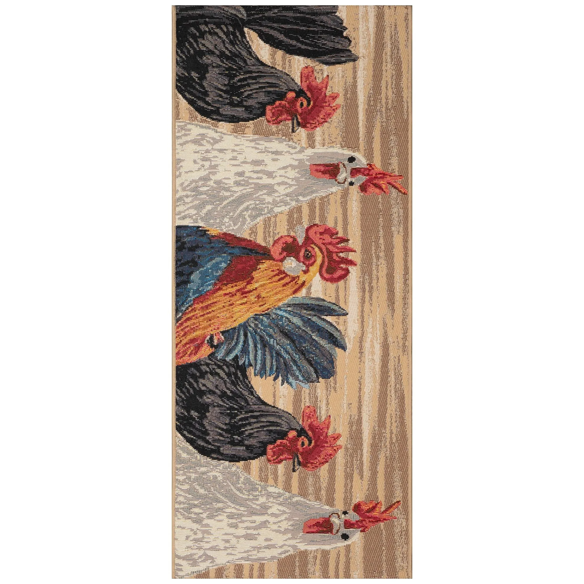 Liora Manne Esencia Three Roosters Indoor/Outdoor Mat