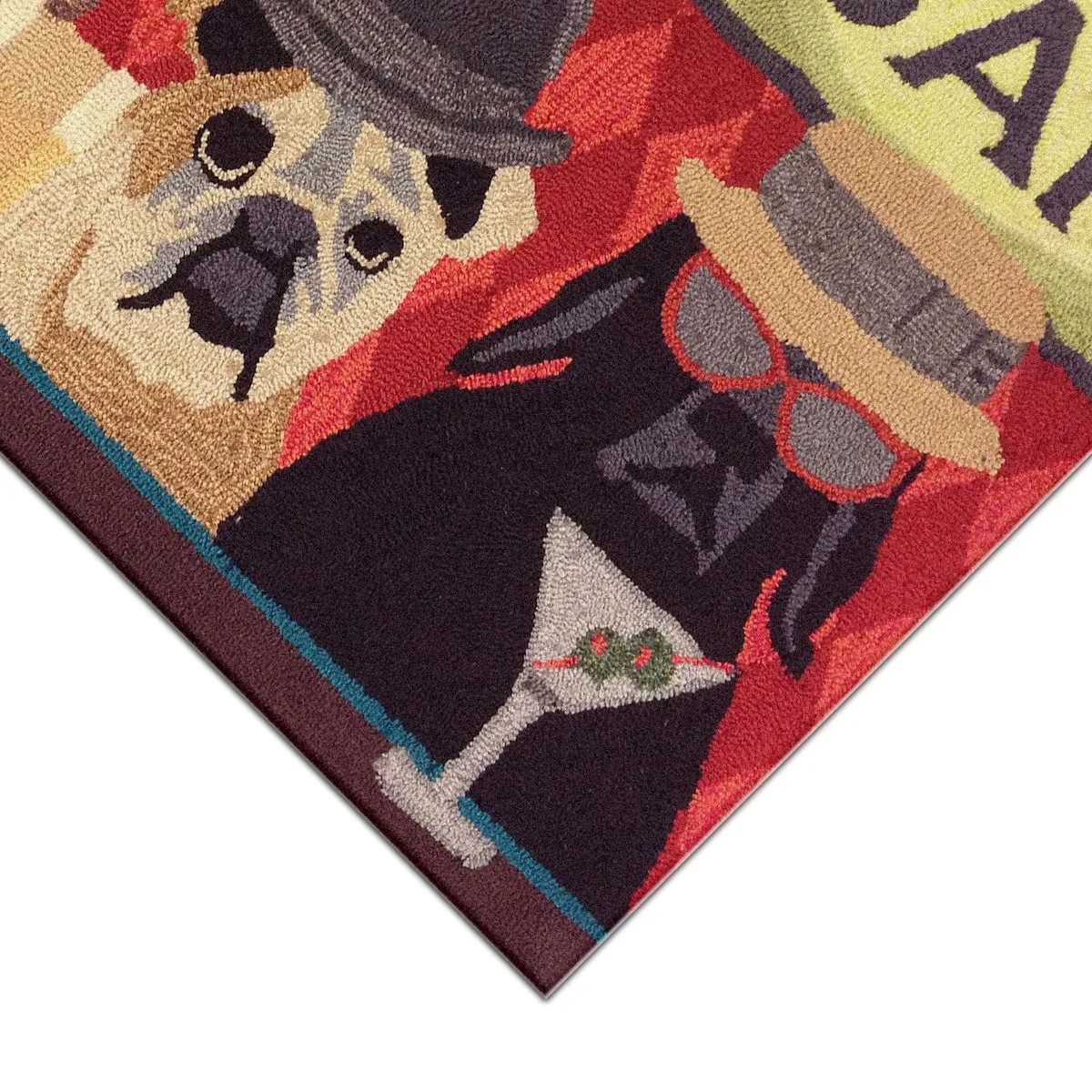 Liora Manne Frontporch Bar Patrol Indoor/Outdoor Rug - 2'6 x 4'