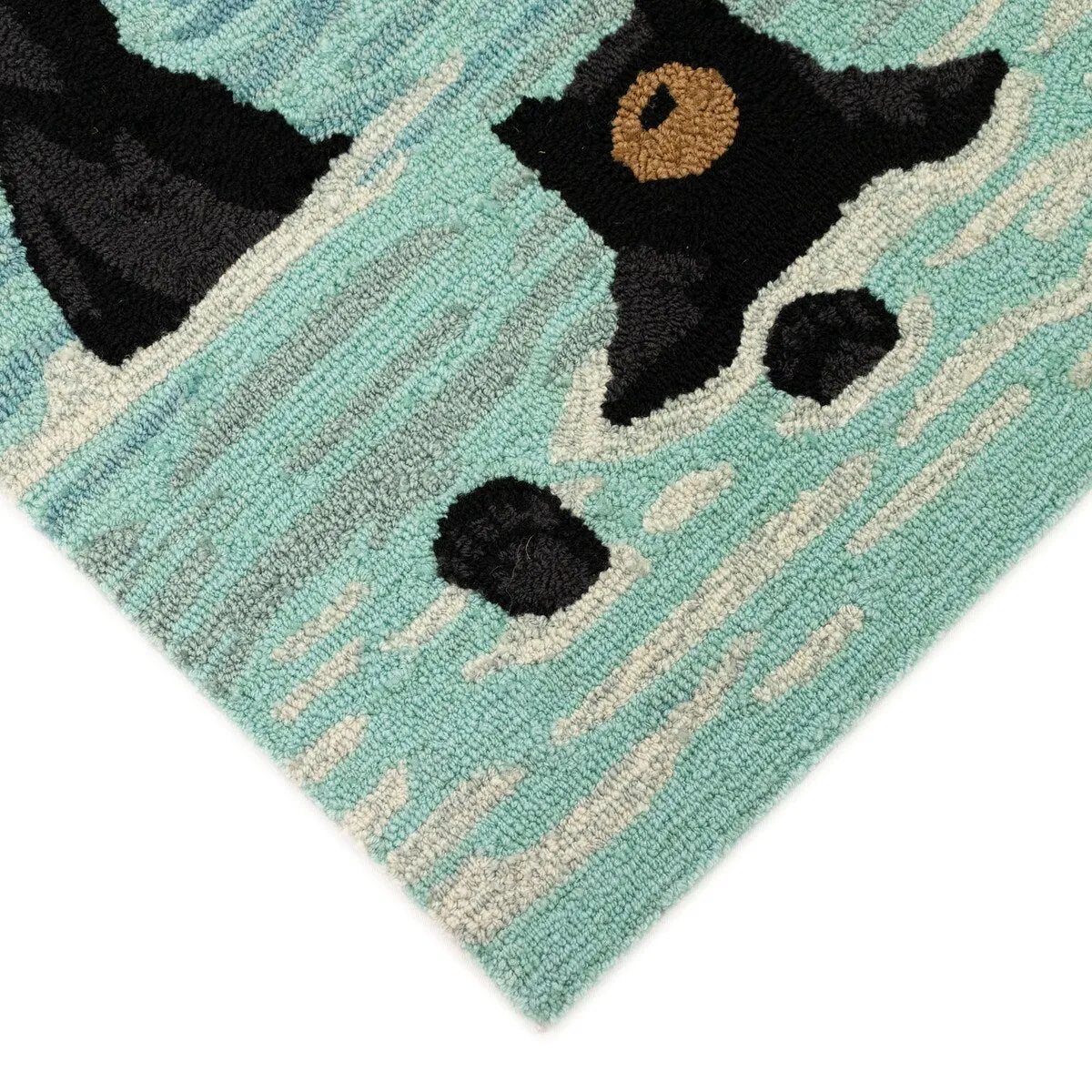 Liora Manne Frontporch Bathing Bears Indoor/Outdoor Rug