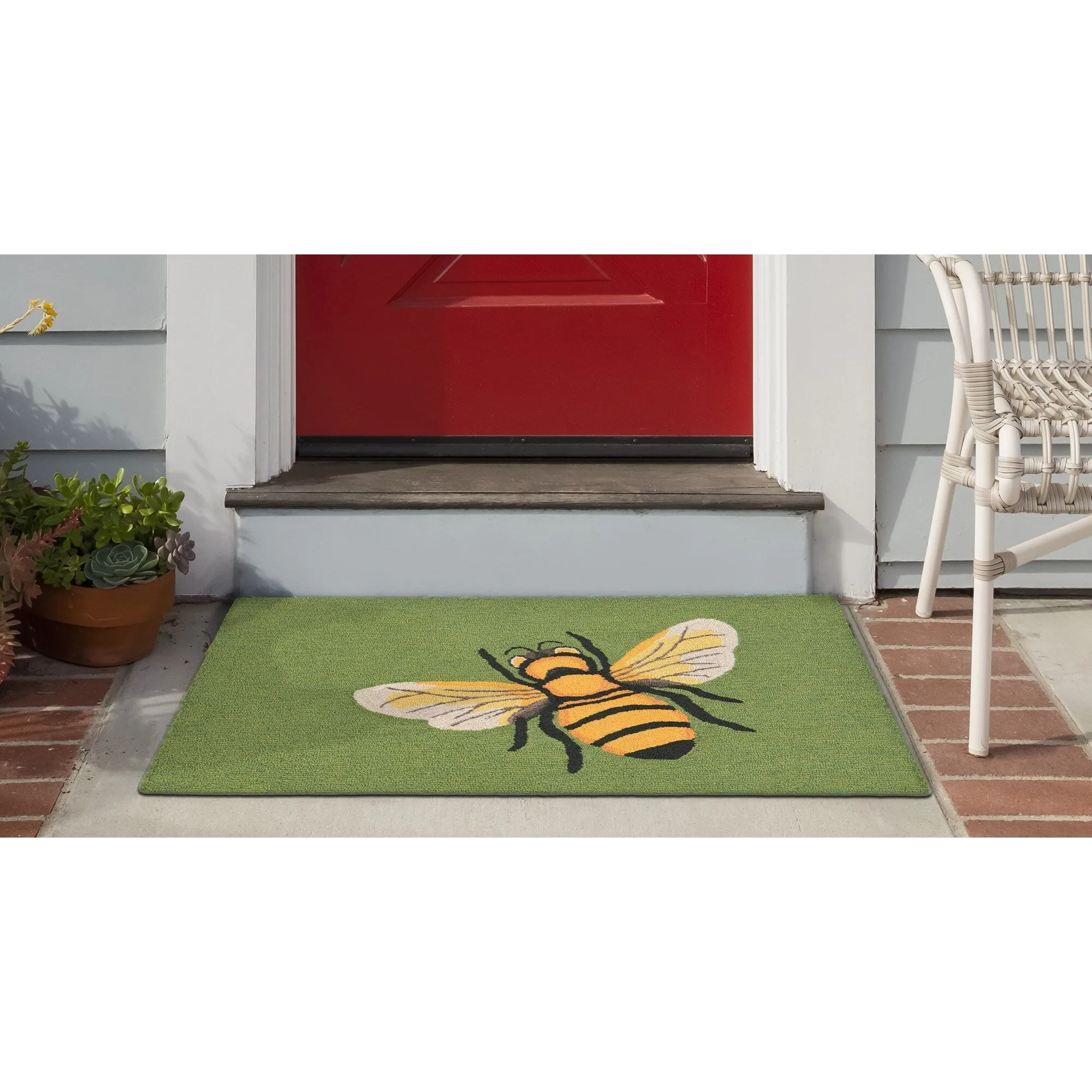 Liora Manne Frontporch Bee Indoor/Outdoor Rug
