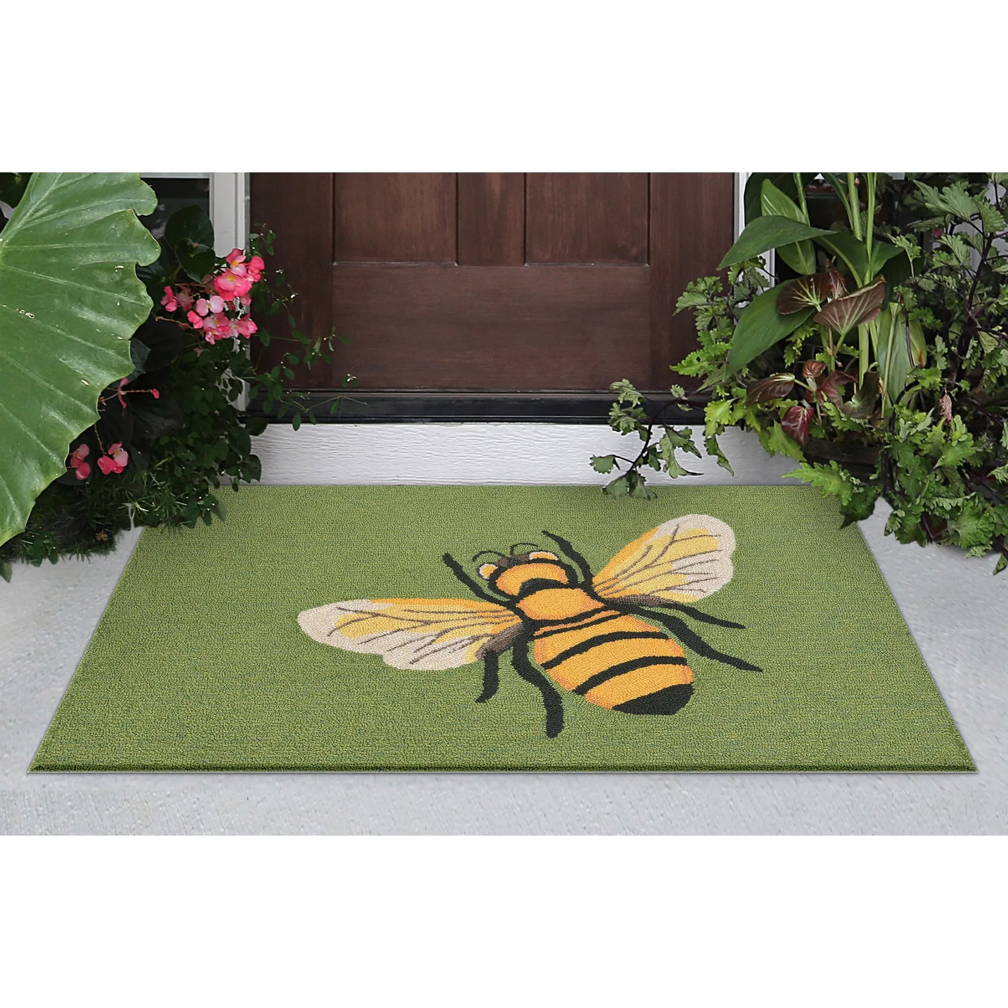 Liora Manne Frontporch Bee Indoor/Outdoor Rug