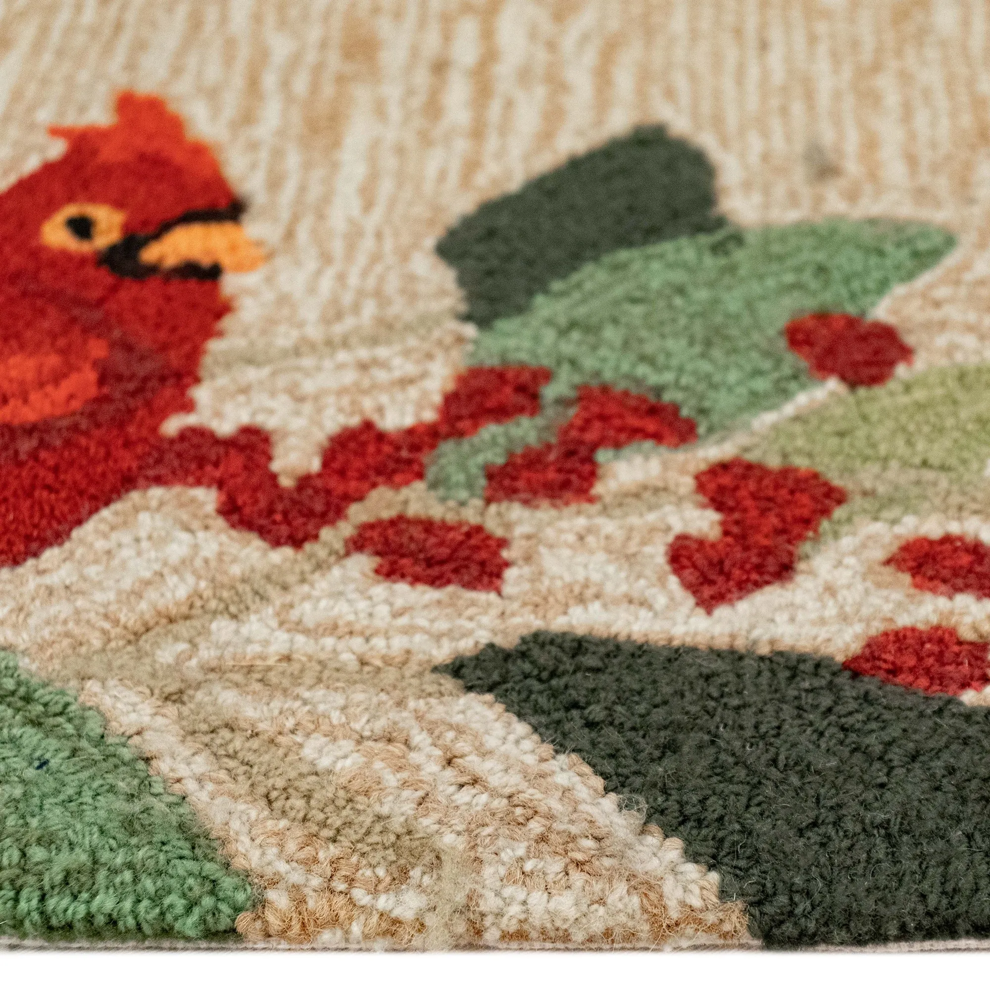 Liora Manne Frontporch Bird Border Indoor/Outdoor Rug