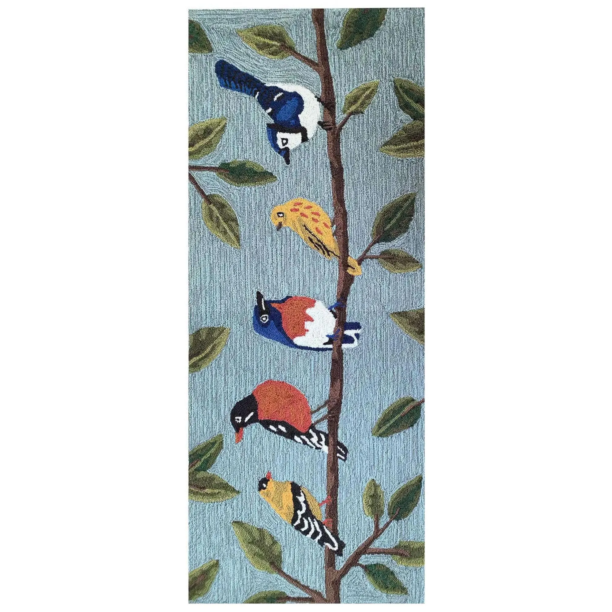 Liora Manne Frontporch Birds On A Branch Indoor/Outdoor Area Rug