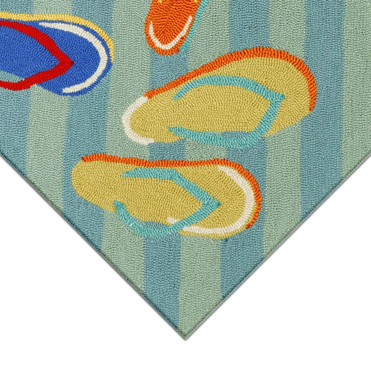 Liora Manne Frontporch Flip Flops Indoor/Outdoor Rug