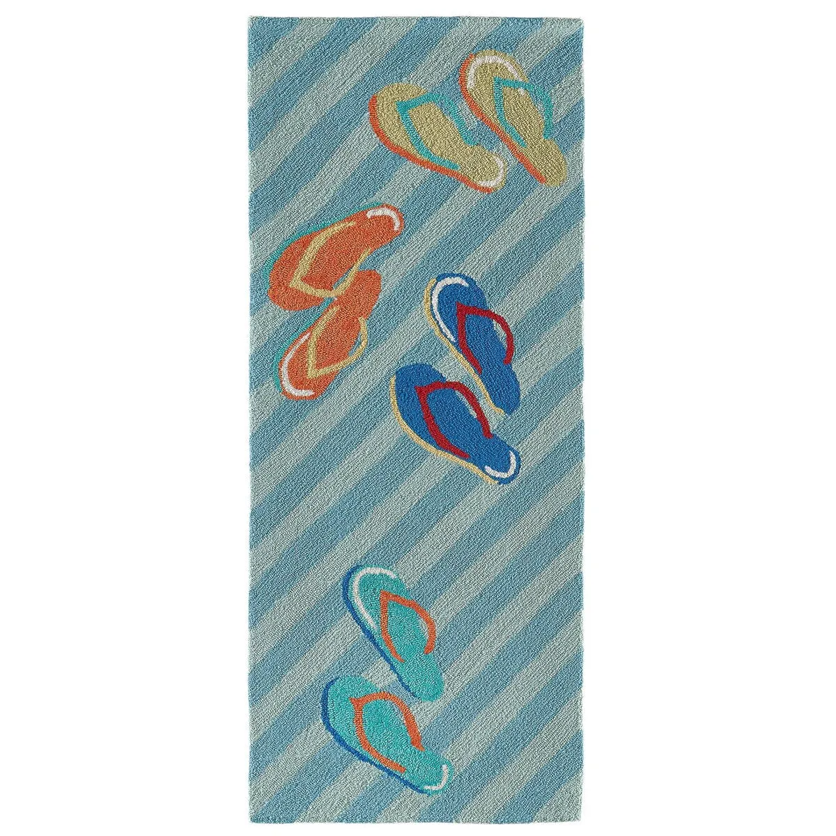 Liora Manne Frontporch Flip Flops Indoor/Outdoor Rug
