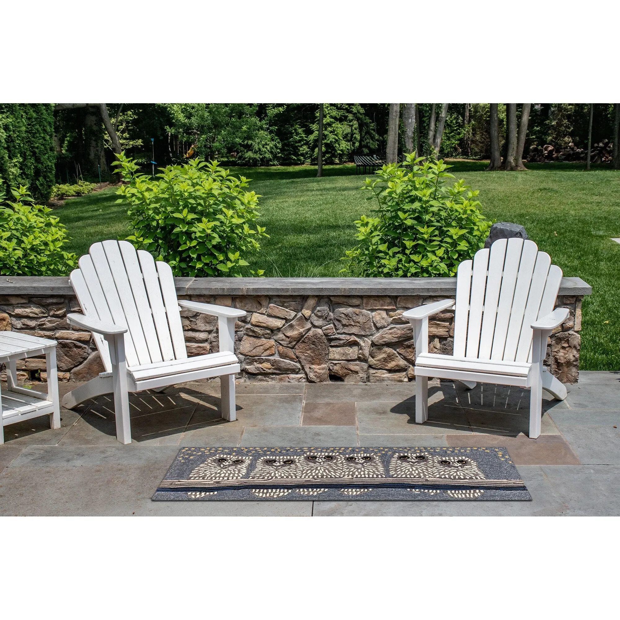Liora Manne Frontporch Owls Indoor/Outdoor Rug