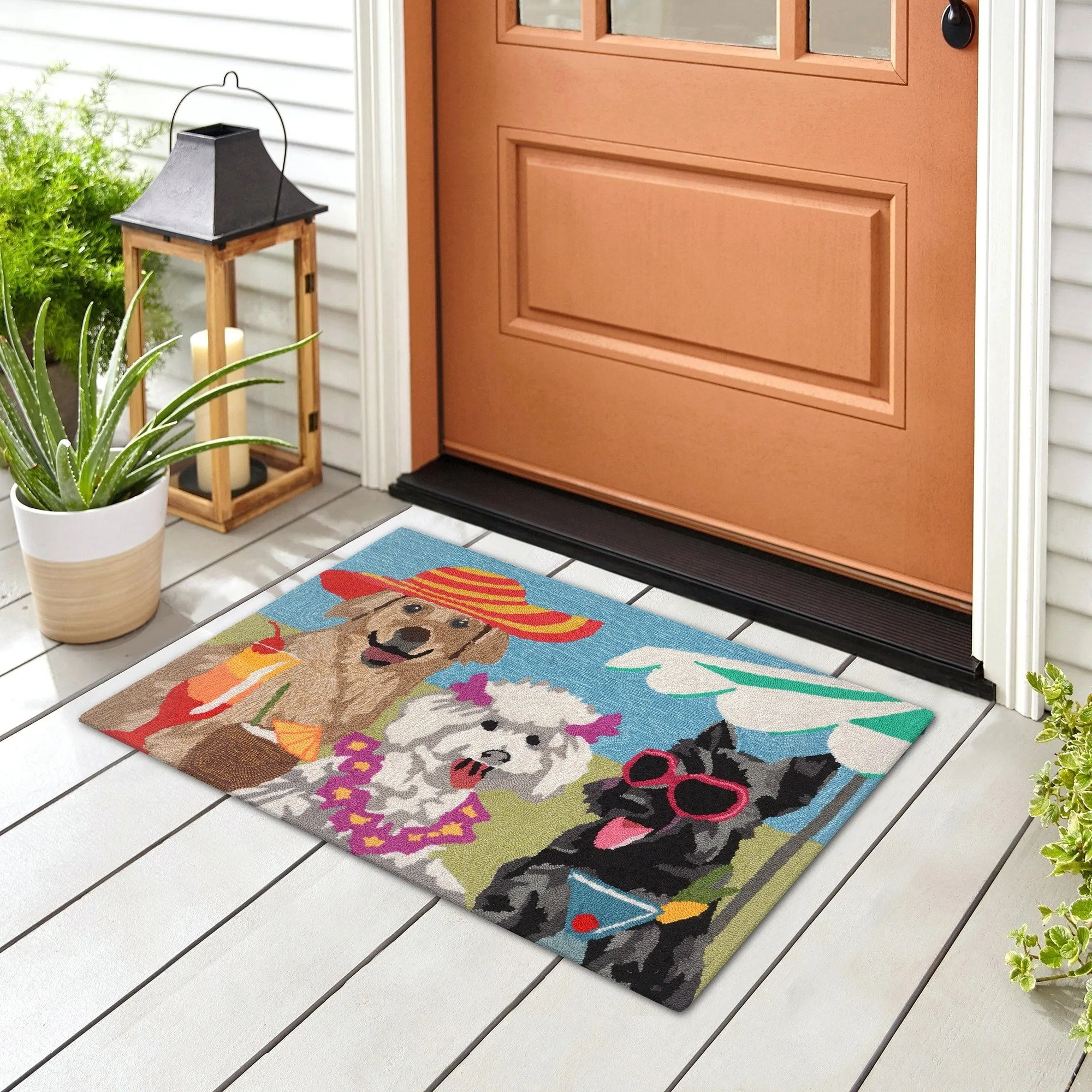 Liora Manne Frontporch Sassy Lassies Indoor/Outdoor Rug - 2'6 x 4'