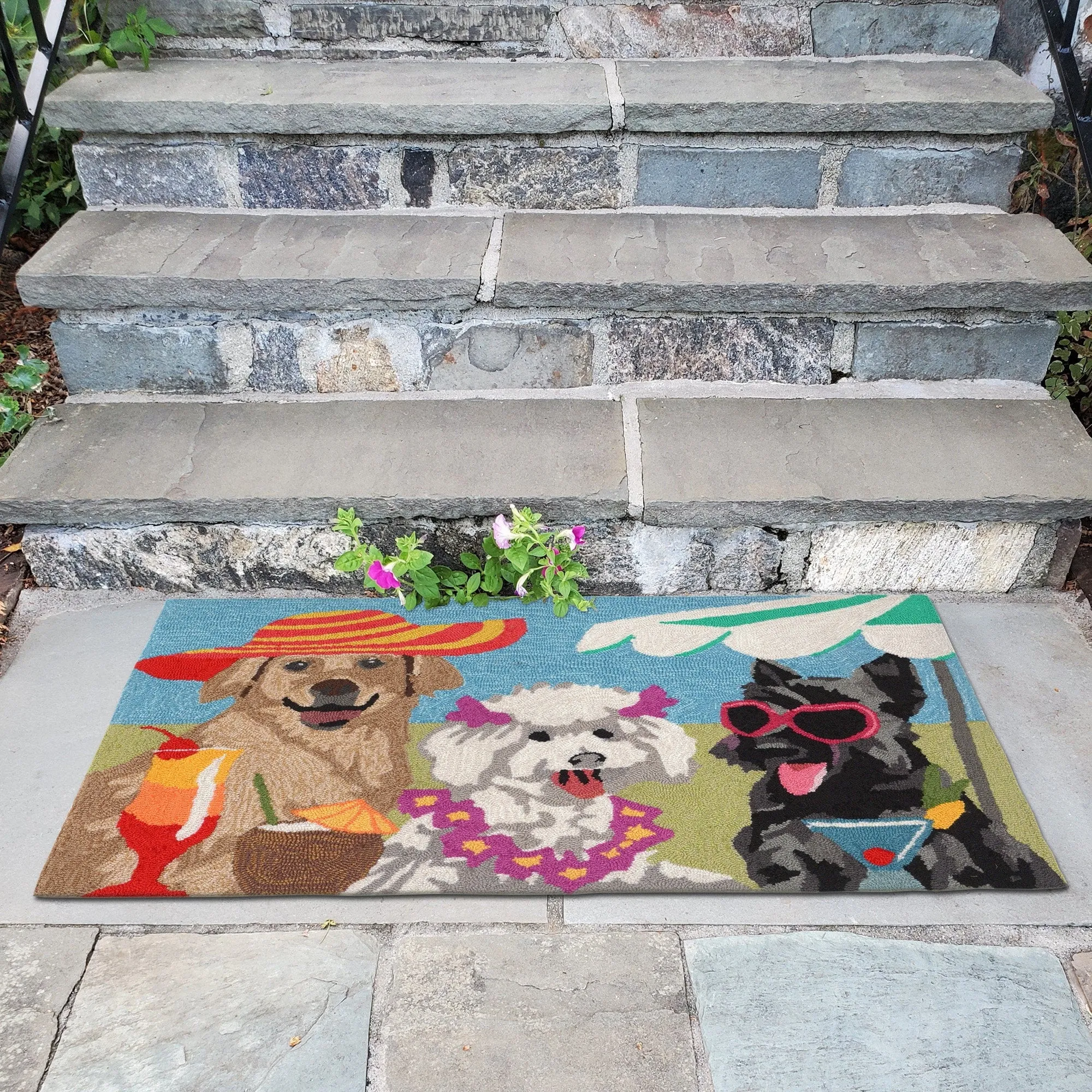 Liora Manne Frontporch Sassy Lassies Indoor/Outdoor Rug - 2'6 x 4'