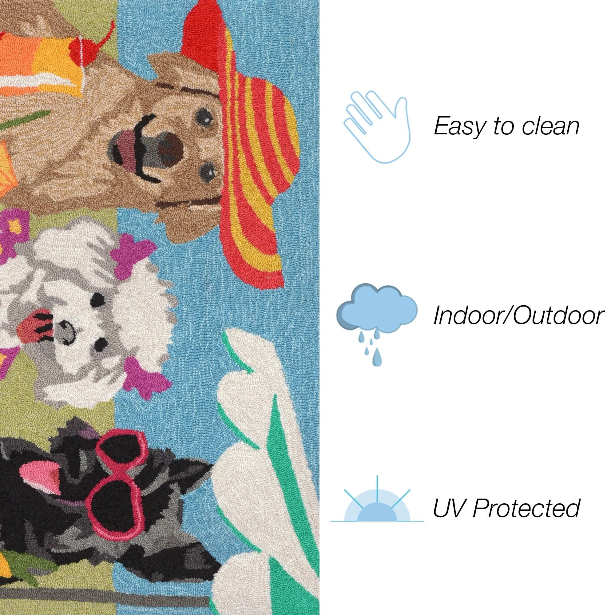 Liora Manne Frontporch Sassy Lassies Indoor/Outdoor Rug - 2'6 x 4'