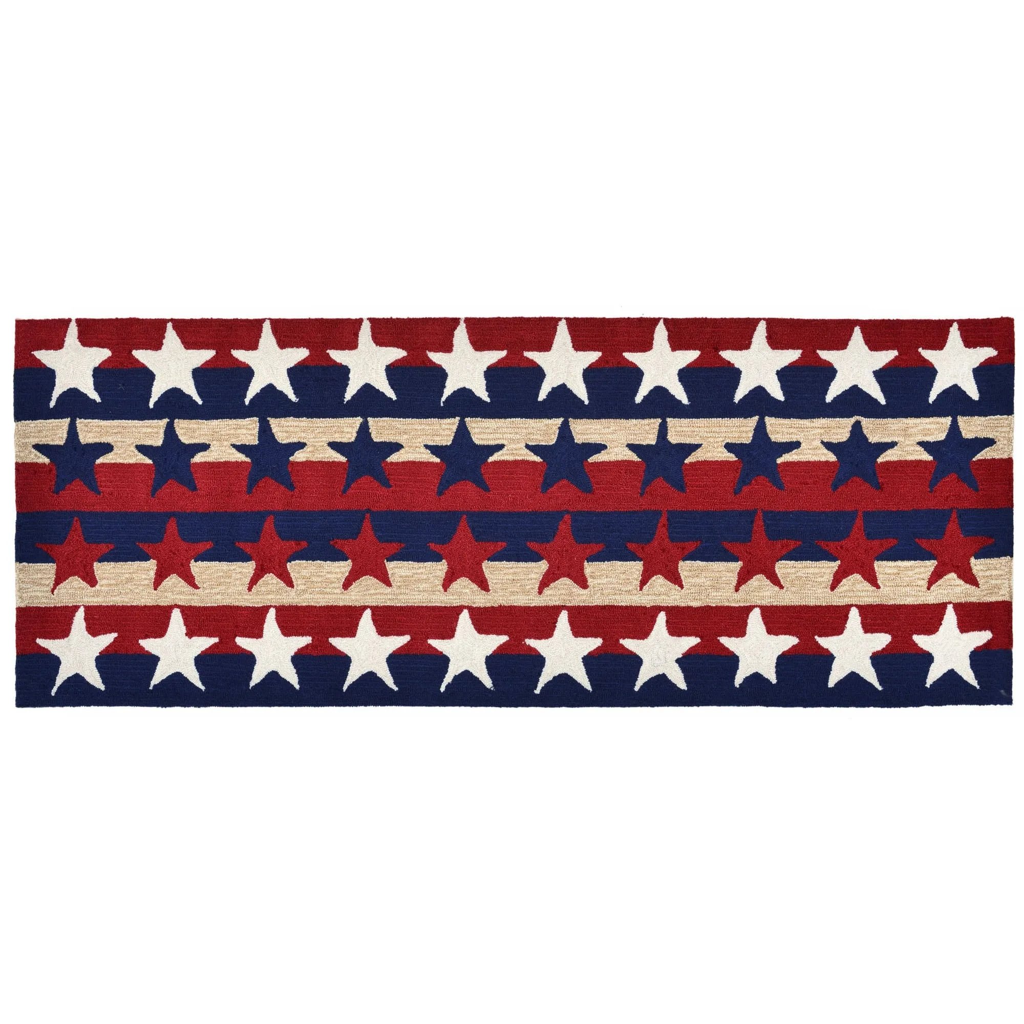 Liora Manne Frontporch Stars & Stripes Indoor/Outdoor Rug