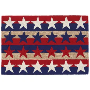 Liora Manne Frontporch Stars & Stripes Indoor/Outdoor Rug
