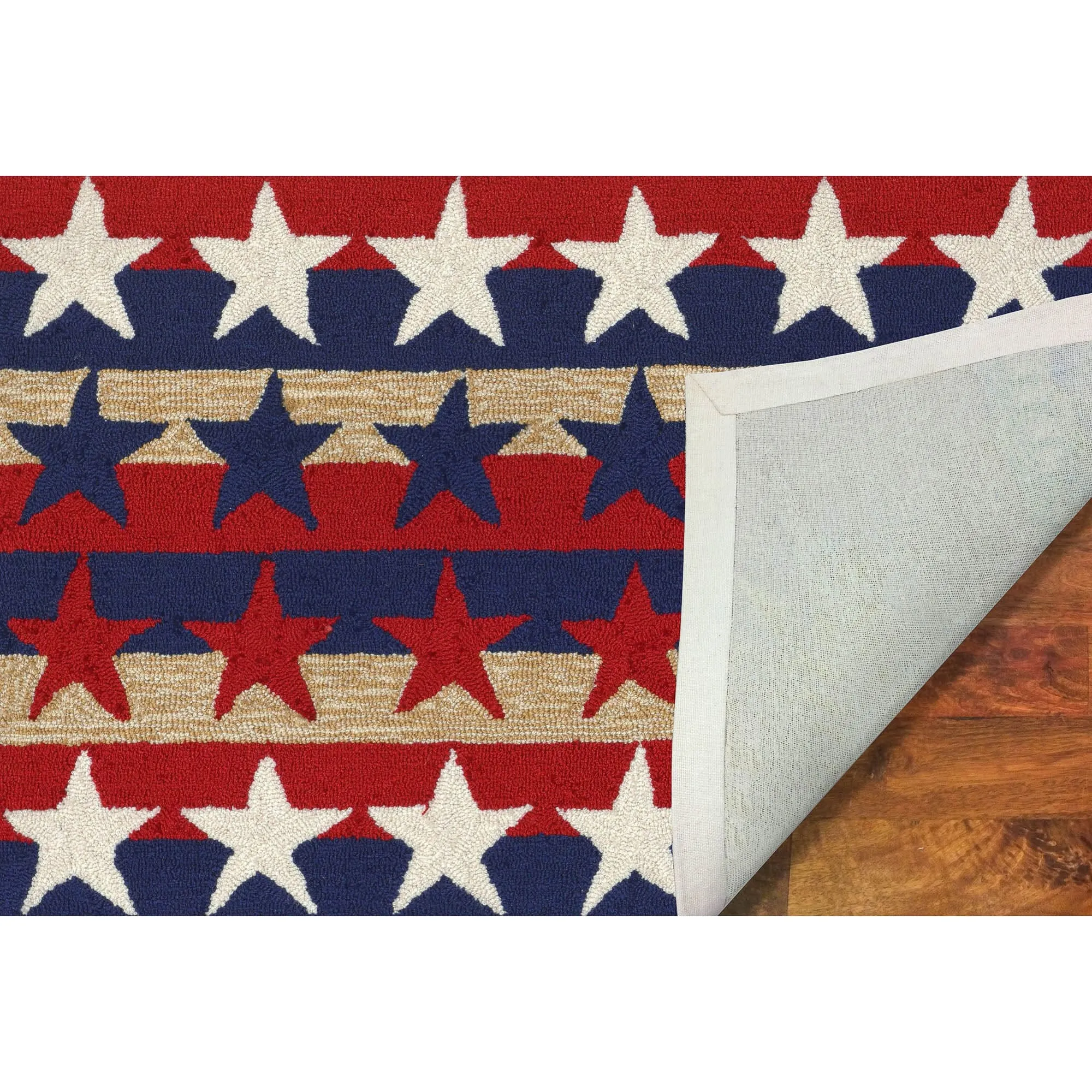 Liora Manne Frontporch Stars & Stripes Indoor/Outdoor Rug