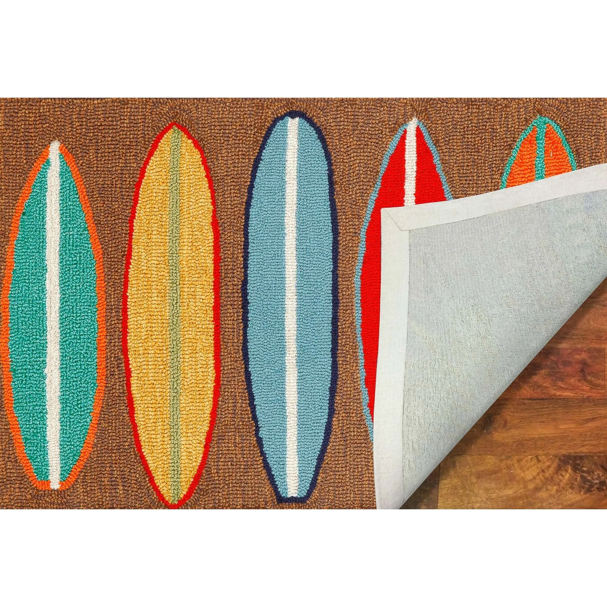 Liora Manne Frontporch Surfboards Indoor/Outdoor Rug