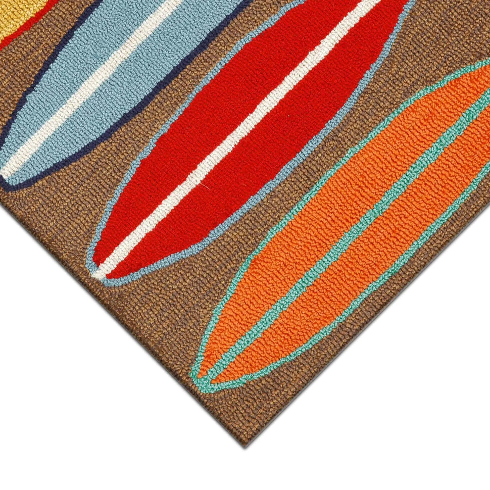 Liora Manne Frontporch Surfboards Indoor/Outdoor Rug