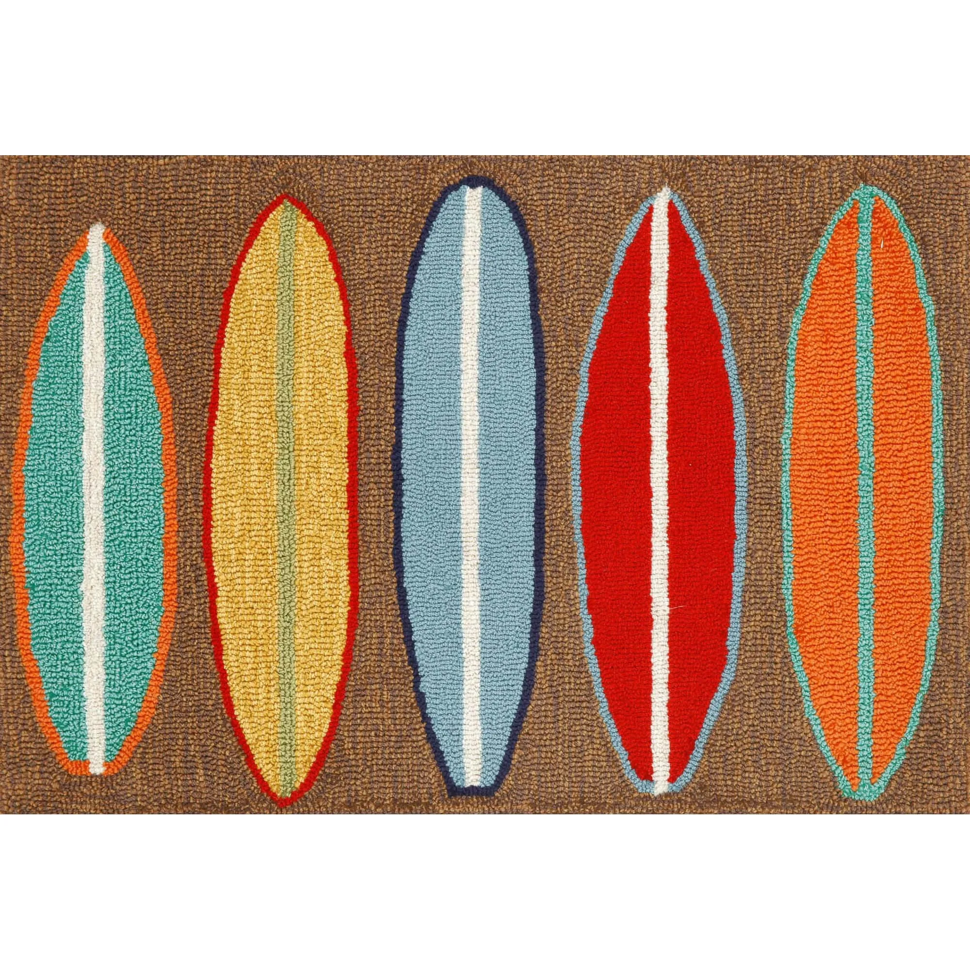 Liora Manne Frontporch Surfboards Indoor/Outdoor Rug