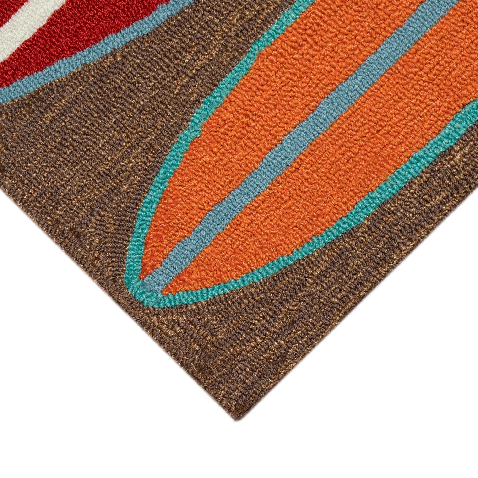 Liora Manne Frontporch Surfboards Indoor/Outdoor Rug