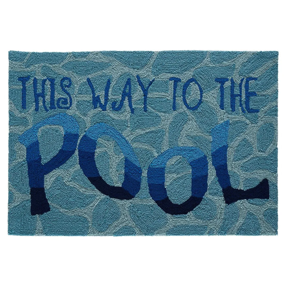 Liora Manne Frontporch This Way To The Pool Indoor/Outdoor Rug