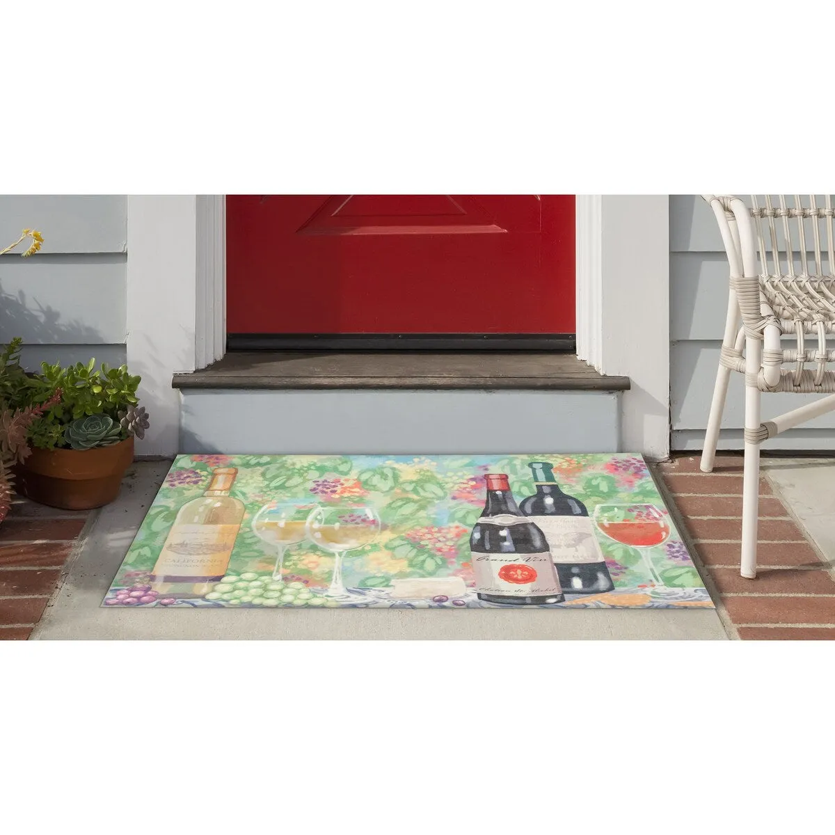 Liora Manne Illusions Cheers Indoor/Outdoor Mat