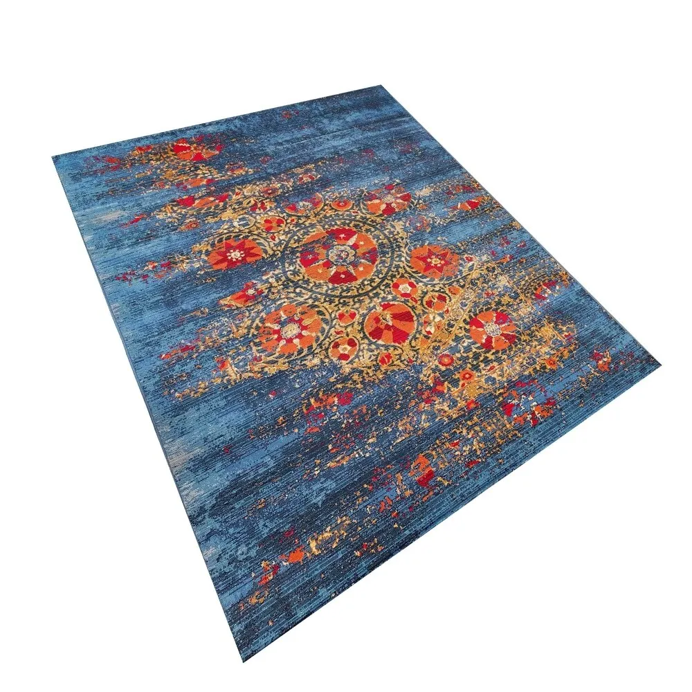 Liora Manne Marina Suzanie Indoor/Outdoor Rug Blue