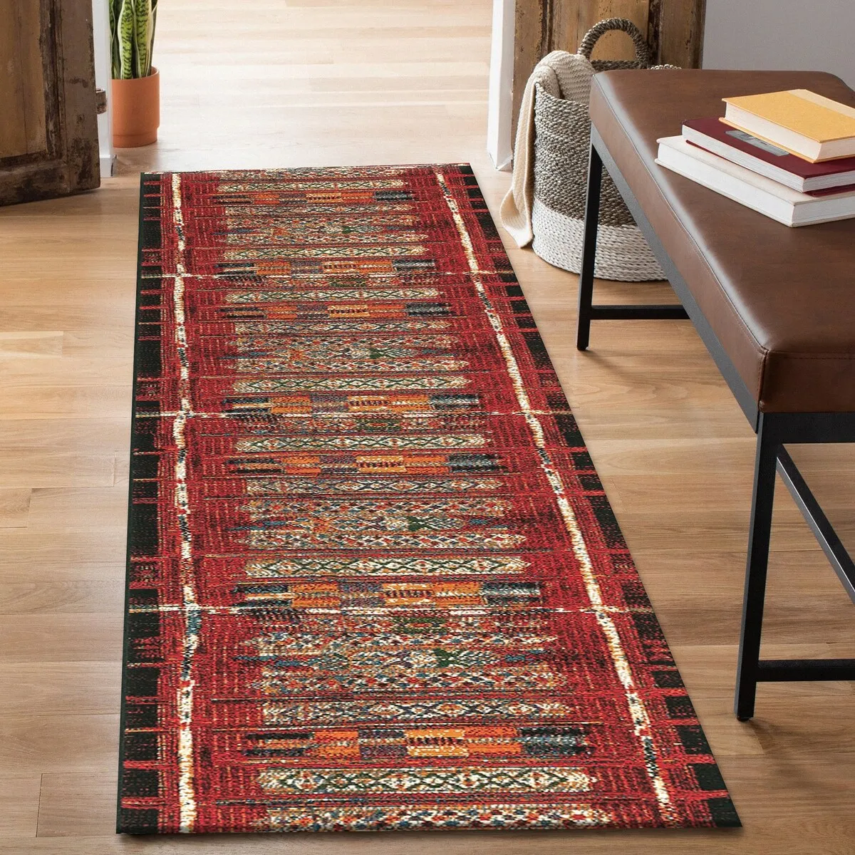 Liora Manne Marina Tribal Stripe Indoor/Outdoor Rug