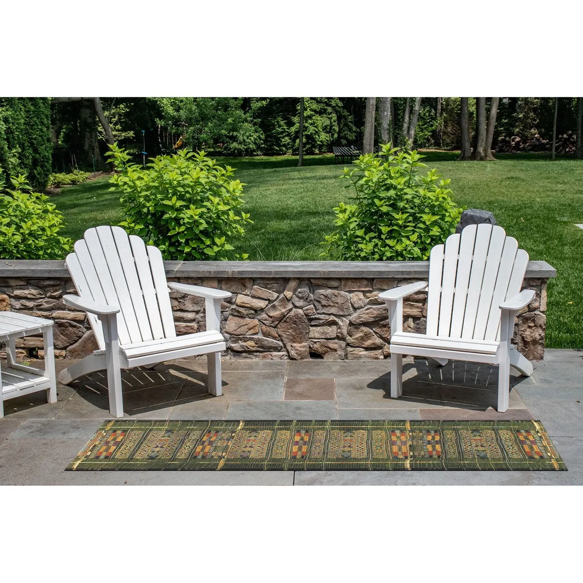 Liora Manne Marina Tribal Stripe Indoor/Outdoor Rug