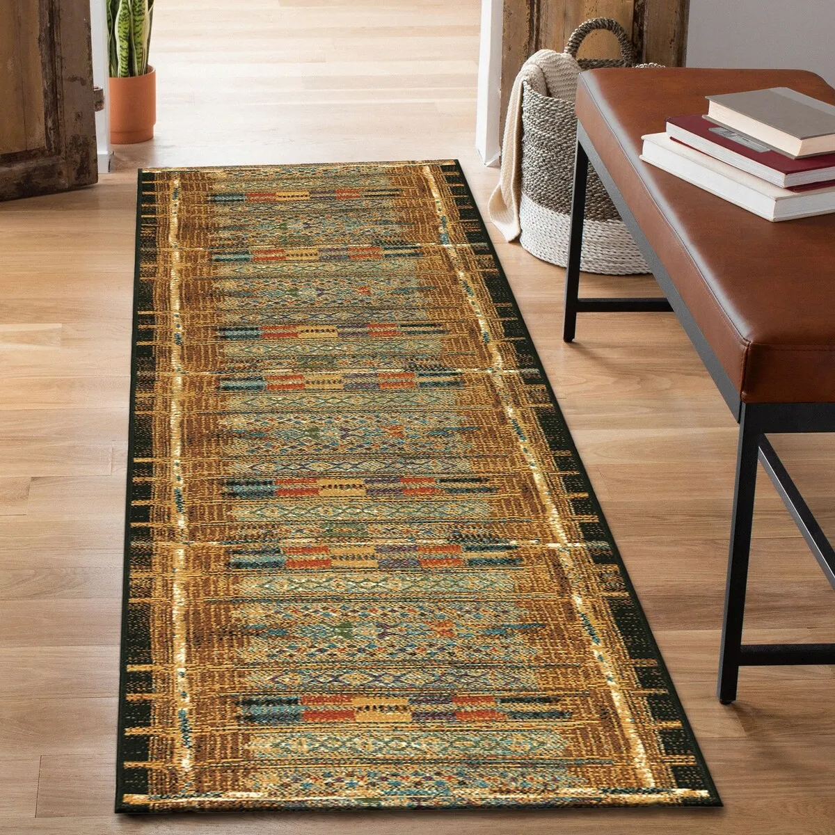Liora Manne Marina Tribal Stripe Indoor/Outdoor Rug