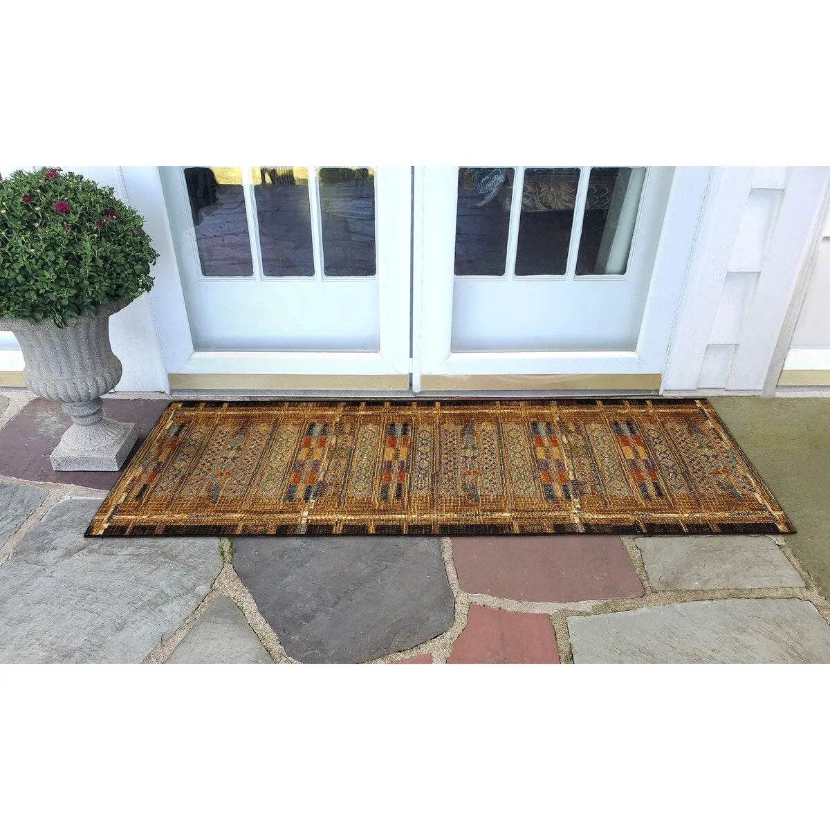Liora Manne Marina Tribal Stripe Indoor/Outdoor Rug