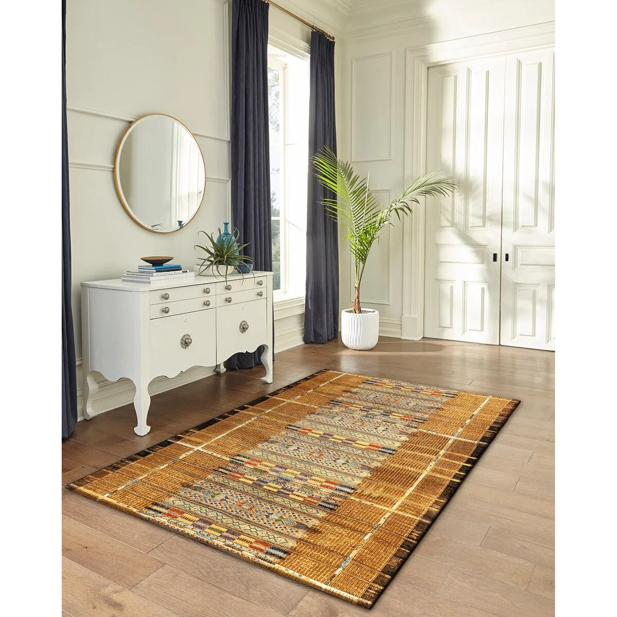Liora Manne Marina Tribal Stripe Indoor/Outdoor Rug