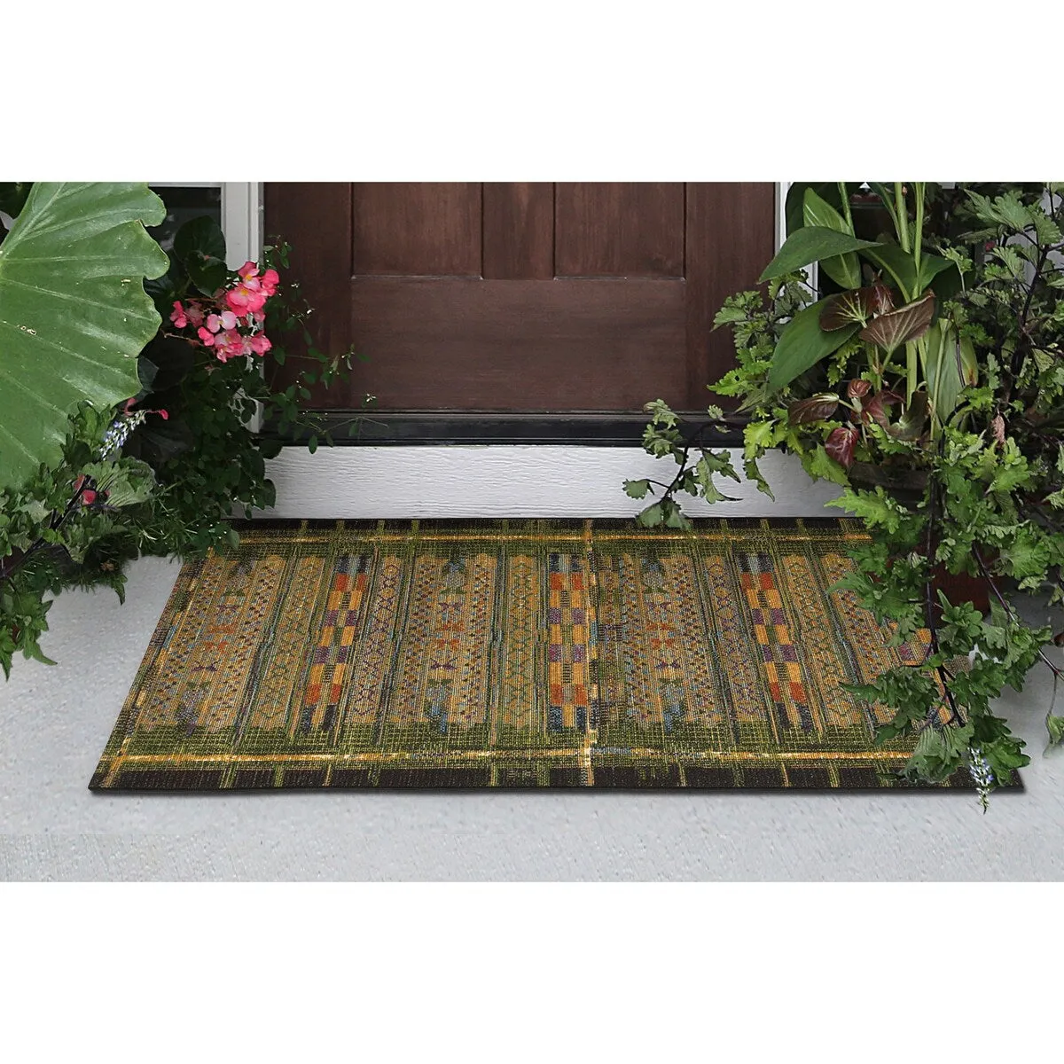Liora Manne Marina Tribal Stripe Indoor/Outdoor Rug