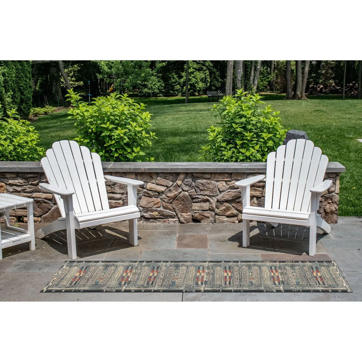 Liora Manne Marina Tribal Stripe Indoor/Outdoor Rug