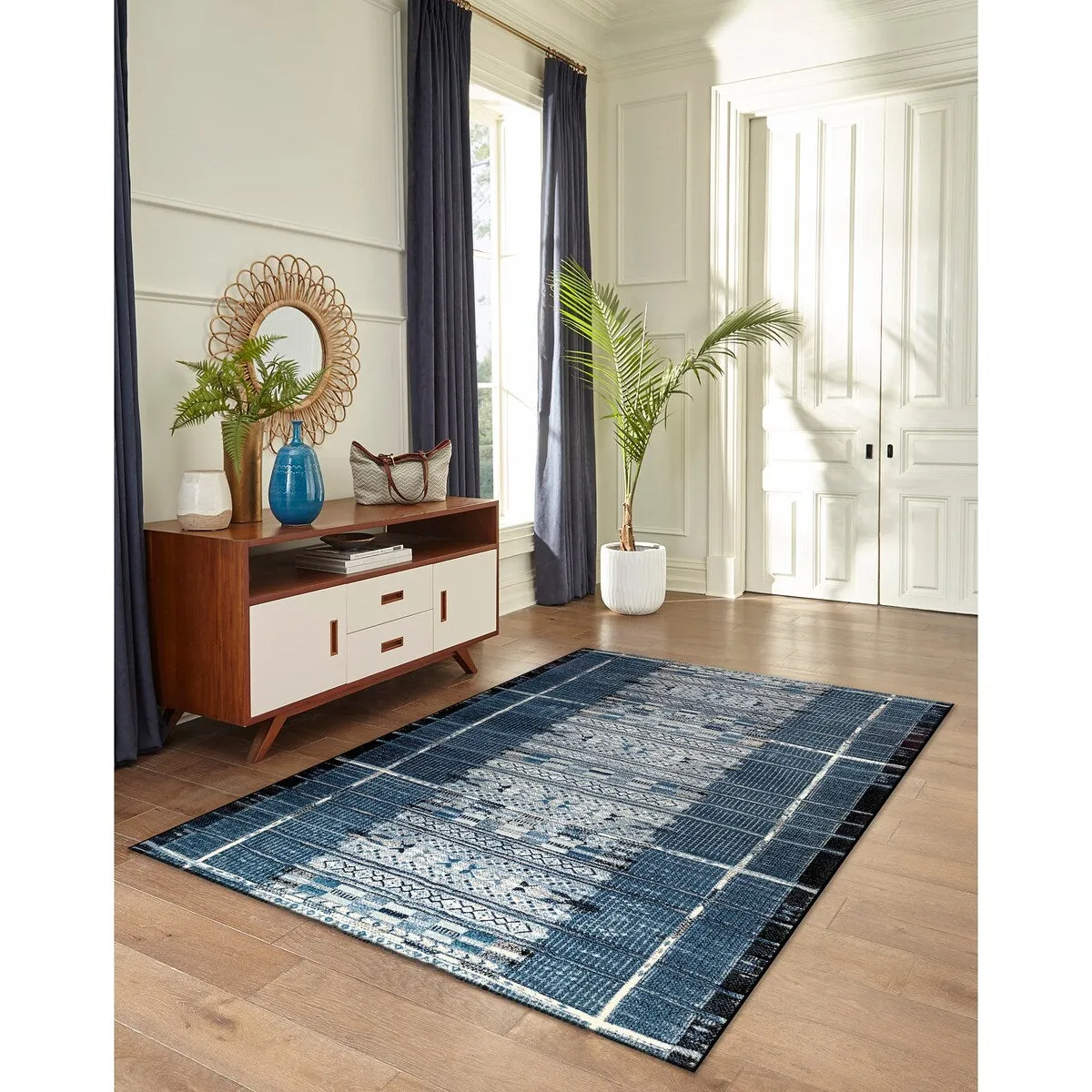 Liora Manne Marina Tribal Stripe Indoor/Outdoor Rug