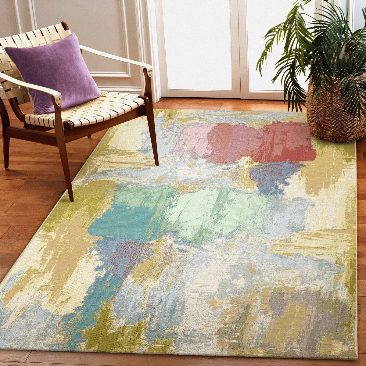 Liora Manne Marina Watercolor Indoor/Outdoor Rug