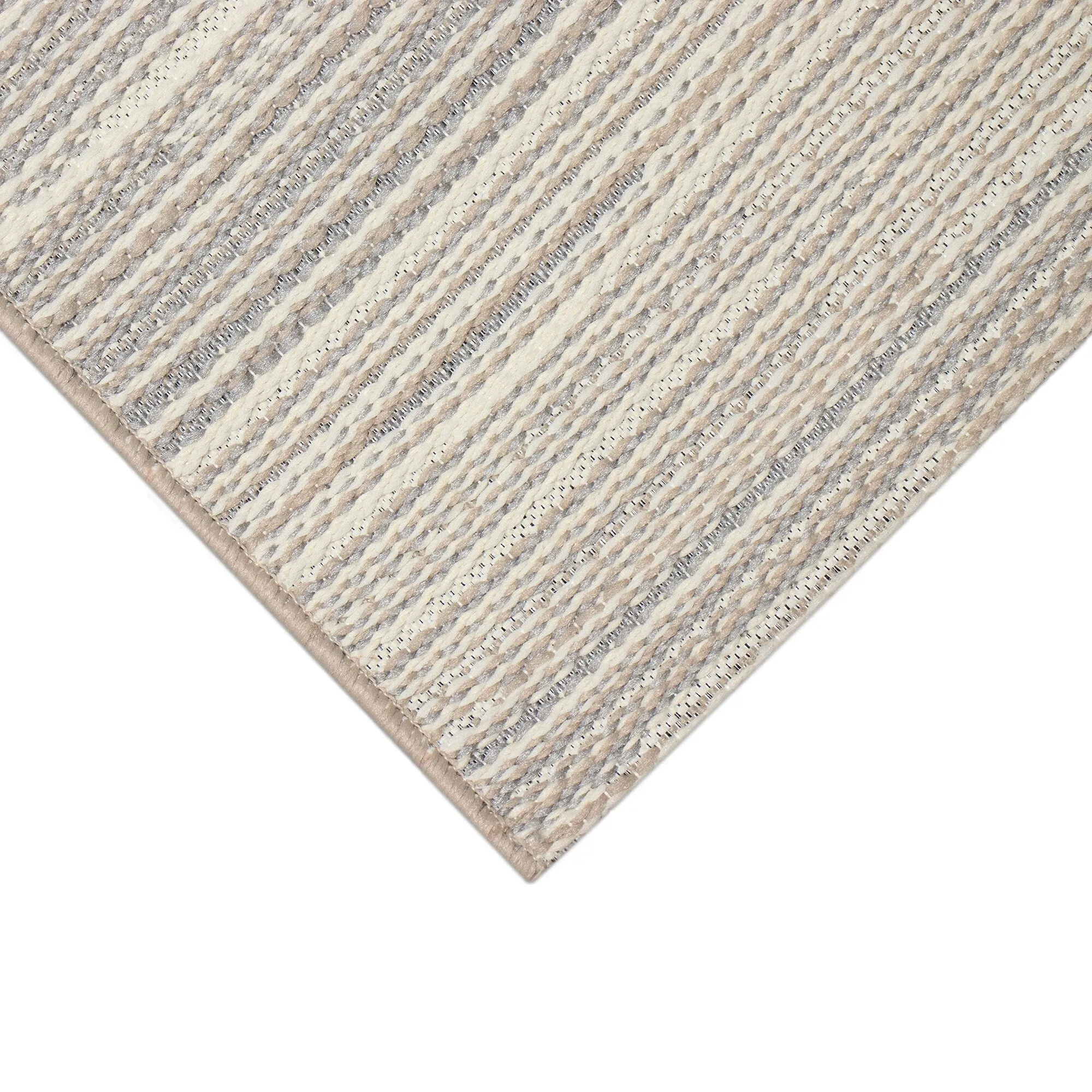 Liora Manne Miranda Tweed Stripe Indoor/Outdoor Rug