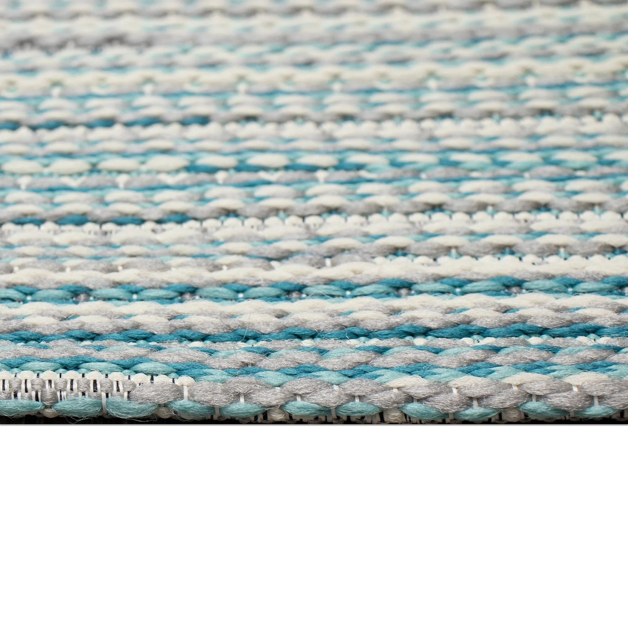 Liora Manne Miranda Tweed Stripe Indoor/Outdoor Rug
