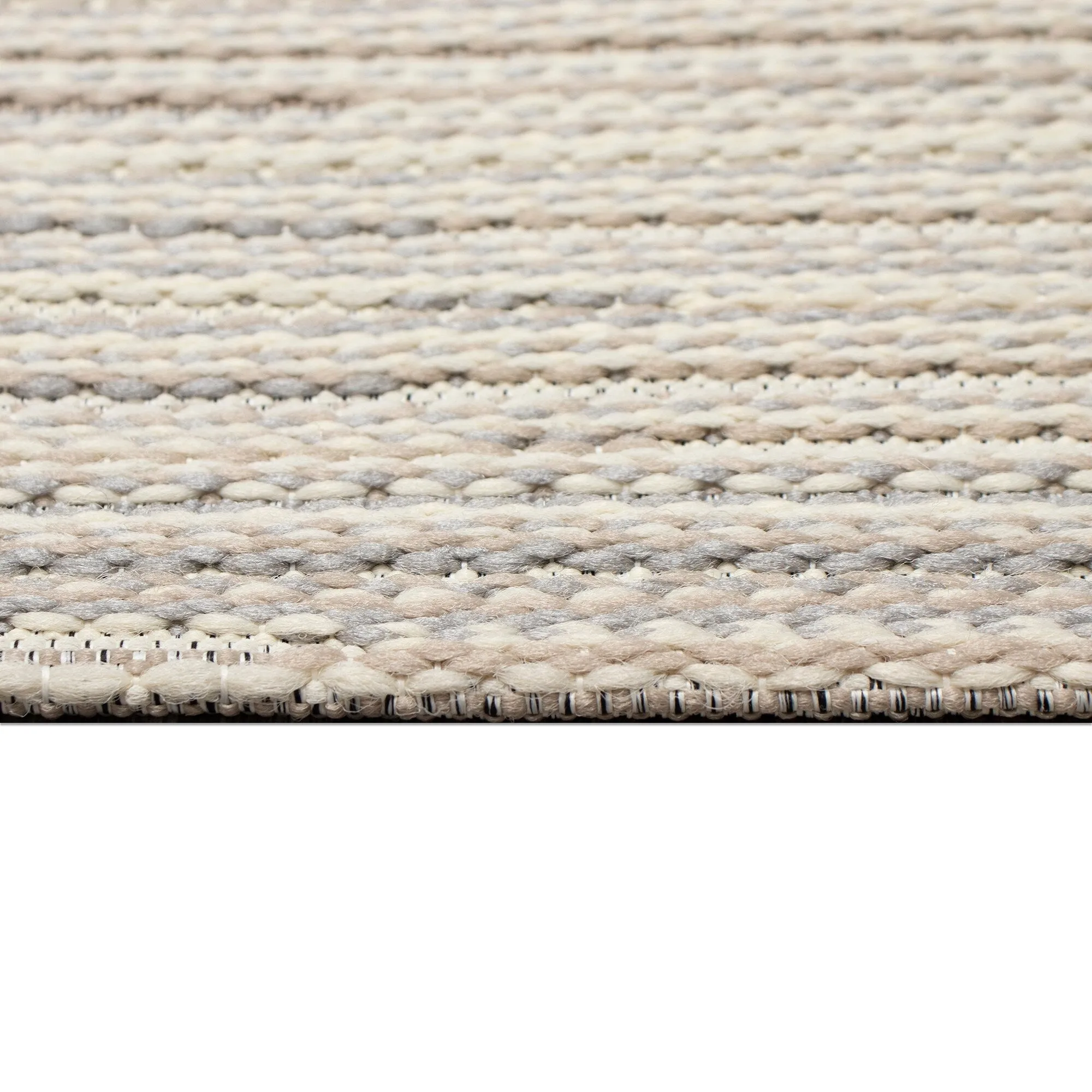 Liora Manne Miranda Tweed Stripe Indoor/Outdoor Rug