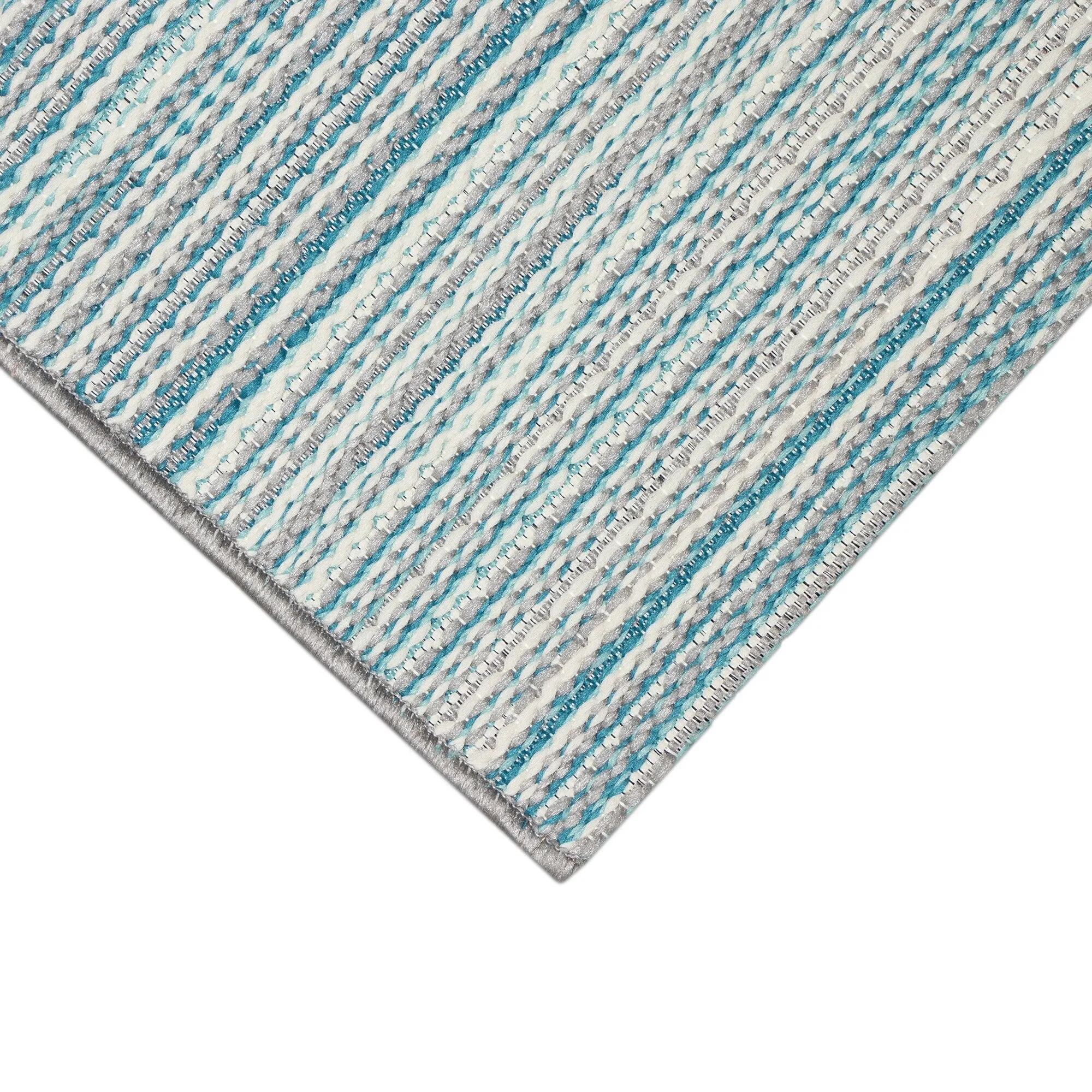 Liora Manne Miranda Tweed Stripe Indoor/Outdoor Rug