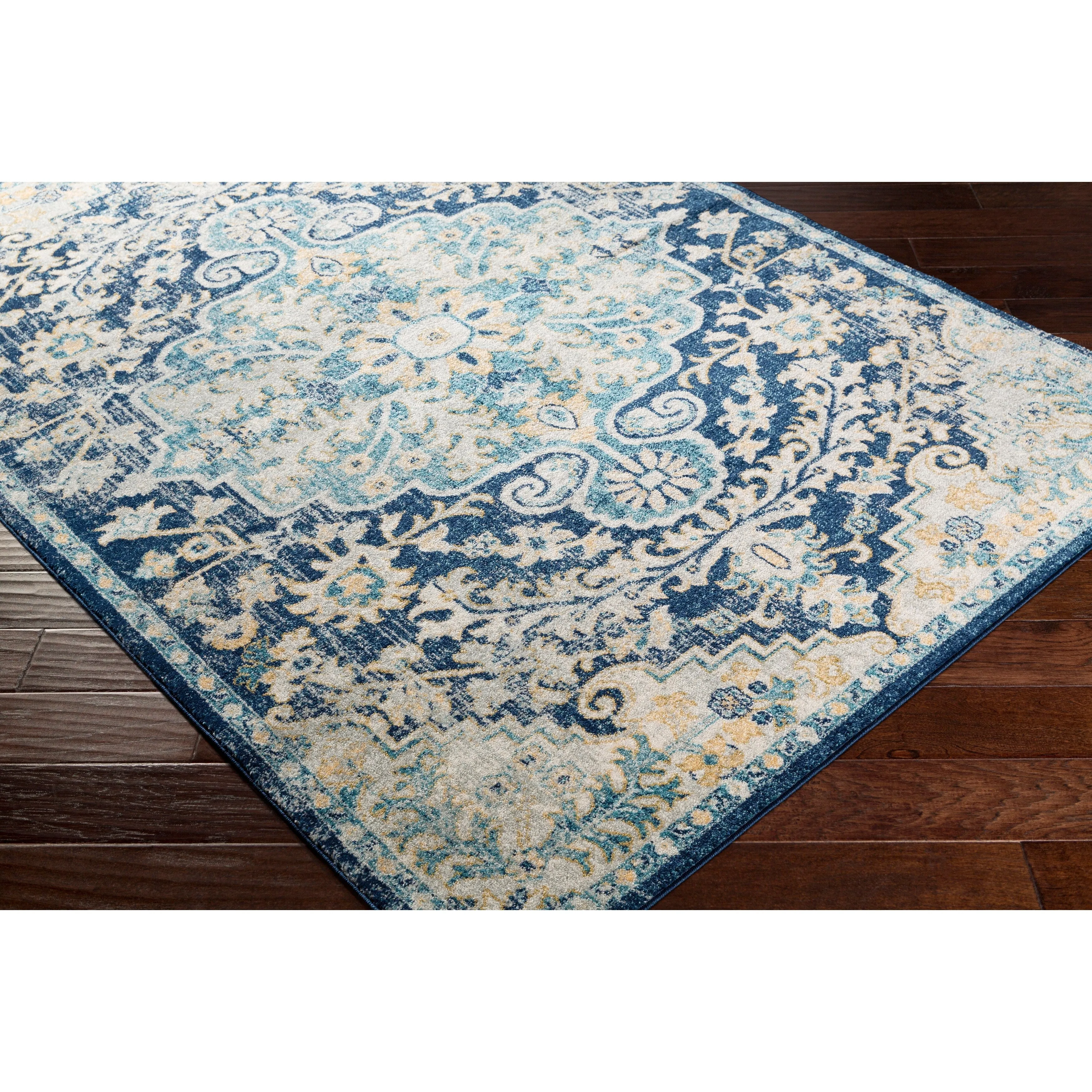 Livabliss Addie Boho Persian Medallion Area Rug